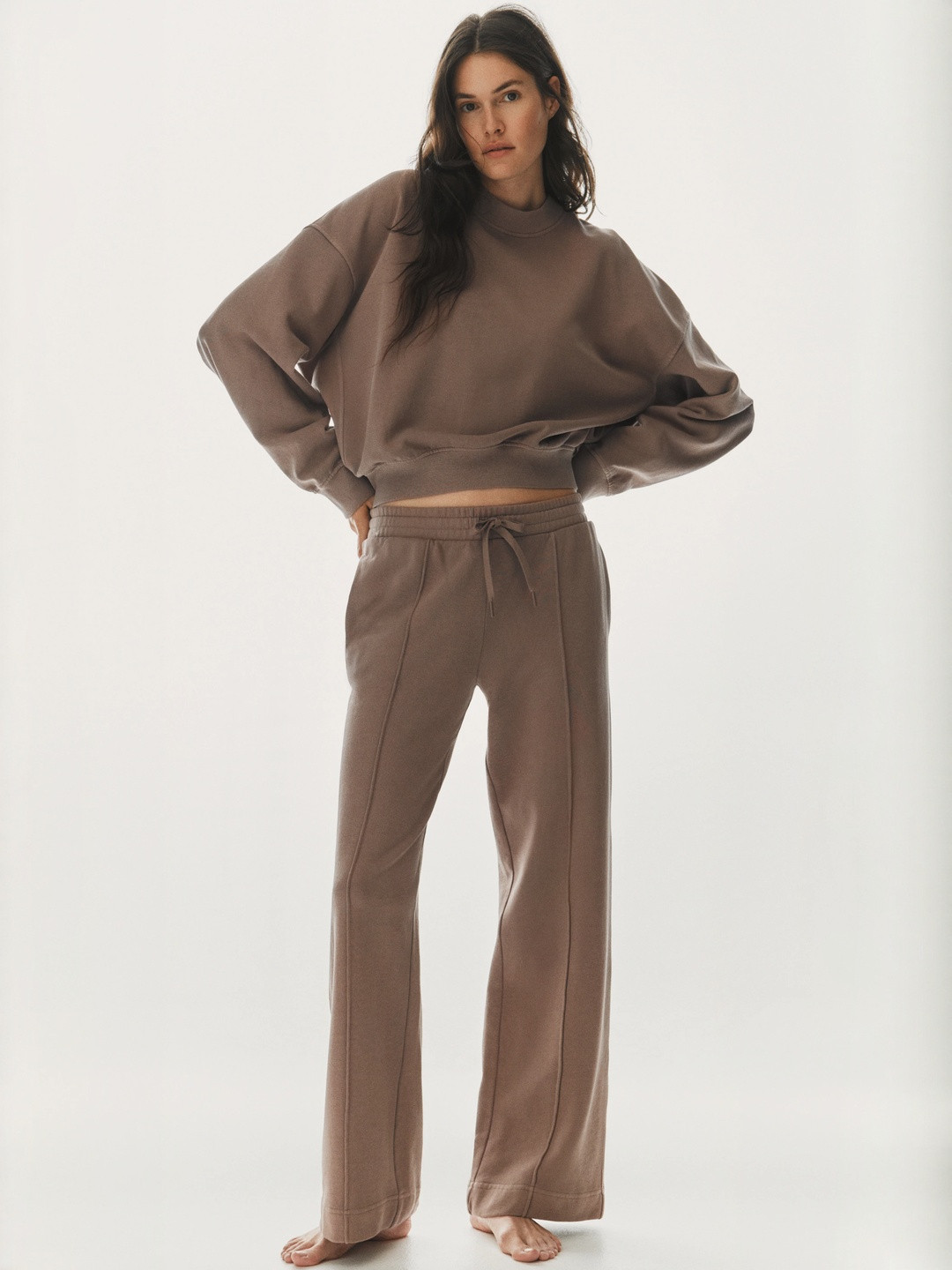 H&M Women Washed-Look Sweatshirt