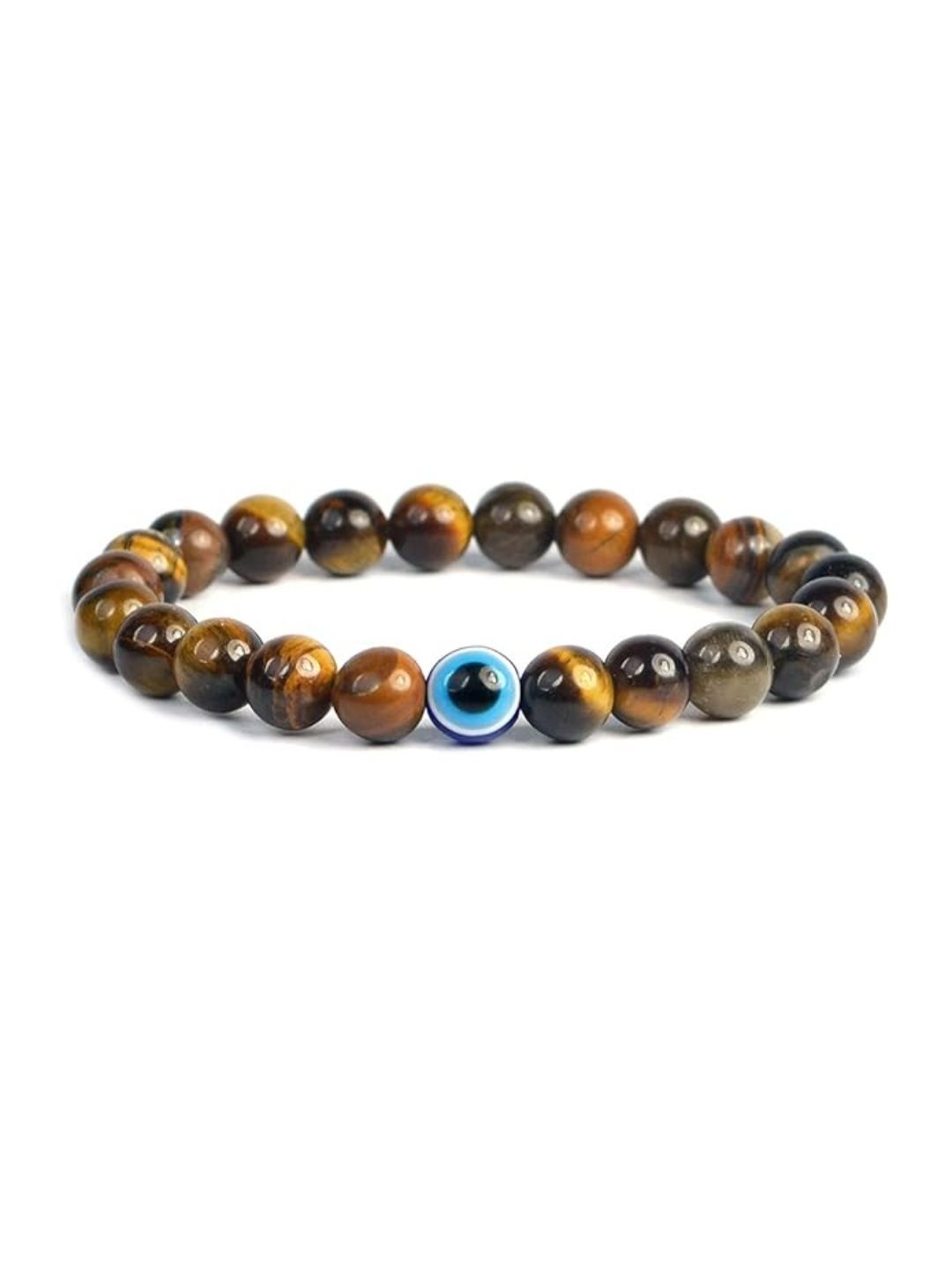 Anouk Metal Tigers Eye Elasticated Bracelet