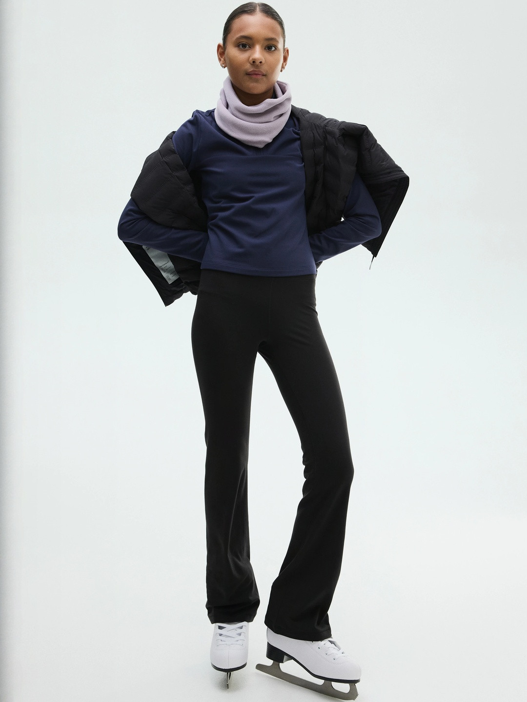 H&M Fleece-lined Sports leggings With SoftMove