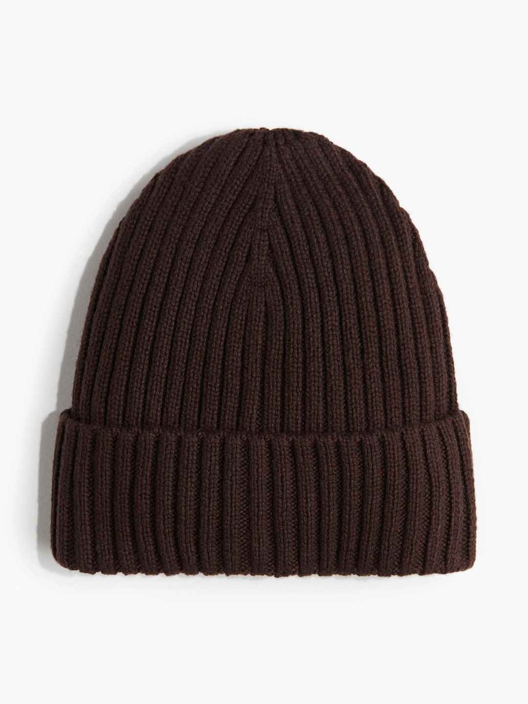H&M Women Solid Rib-Knit Beanie