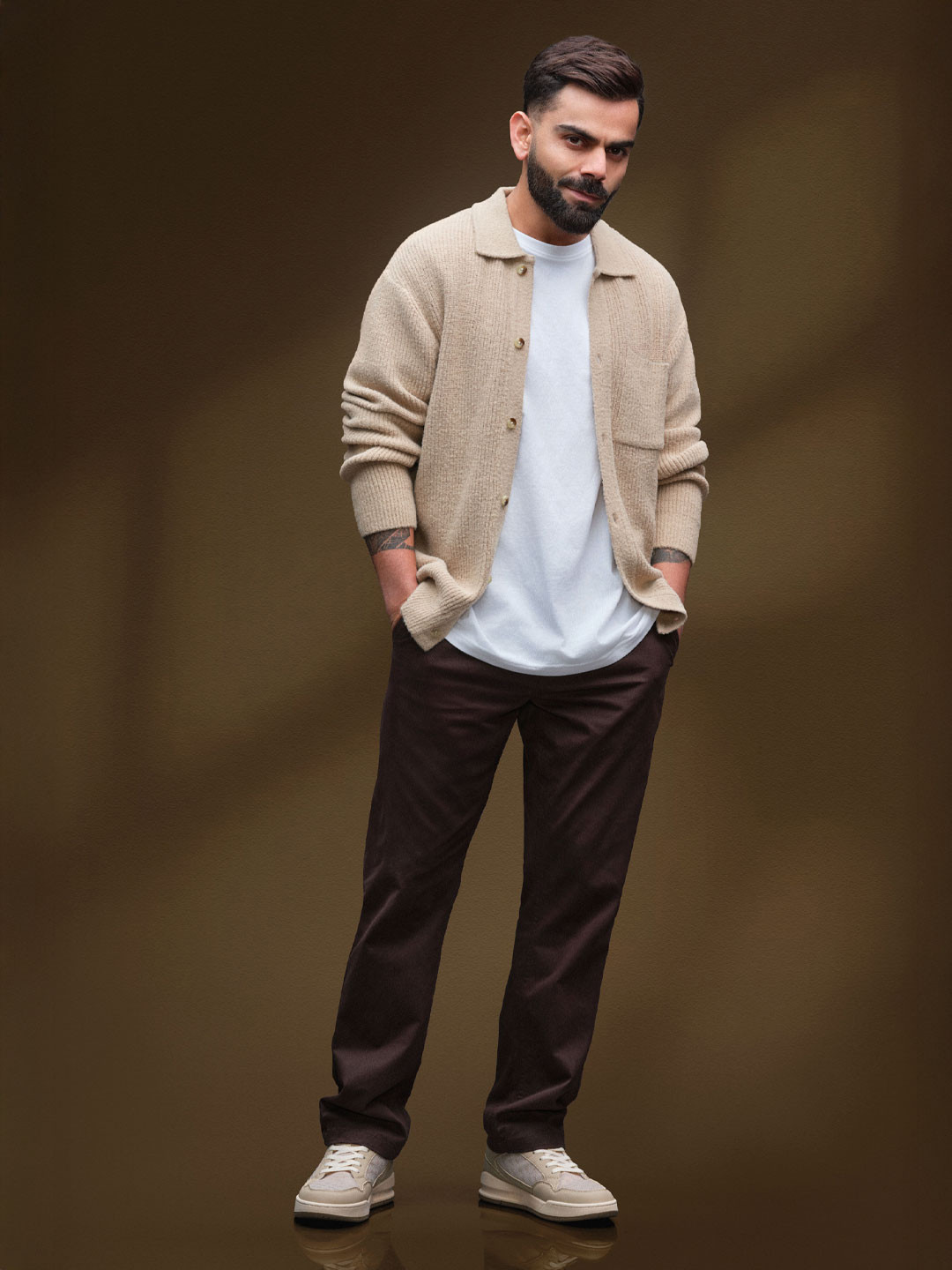 WROGN Men Relaxed Fit Chinos Trousers