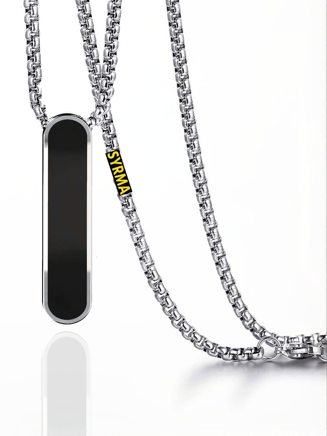 Anek goods Unisex Minimal Alloy Link Necklace and Chains