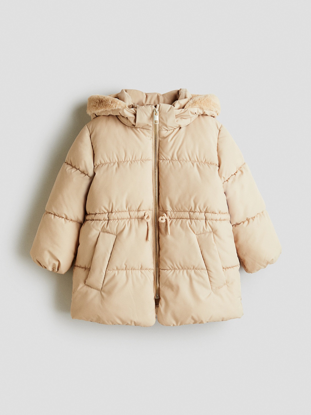 H&M Girls Hooded Puffer Jacket