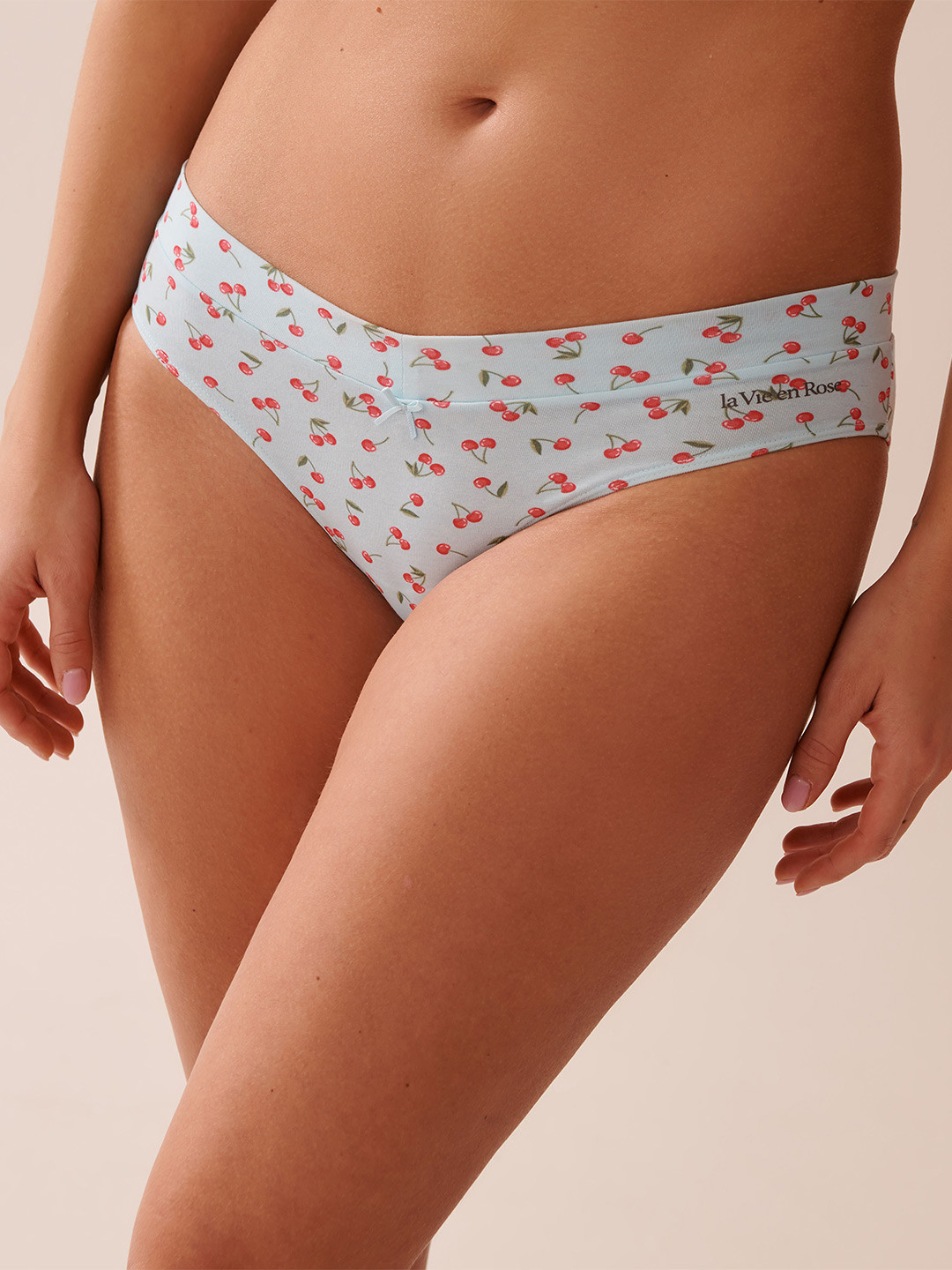 La Vie en Rose Women PrintedLow-Rise Bikini Briefs