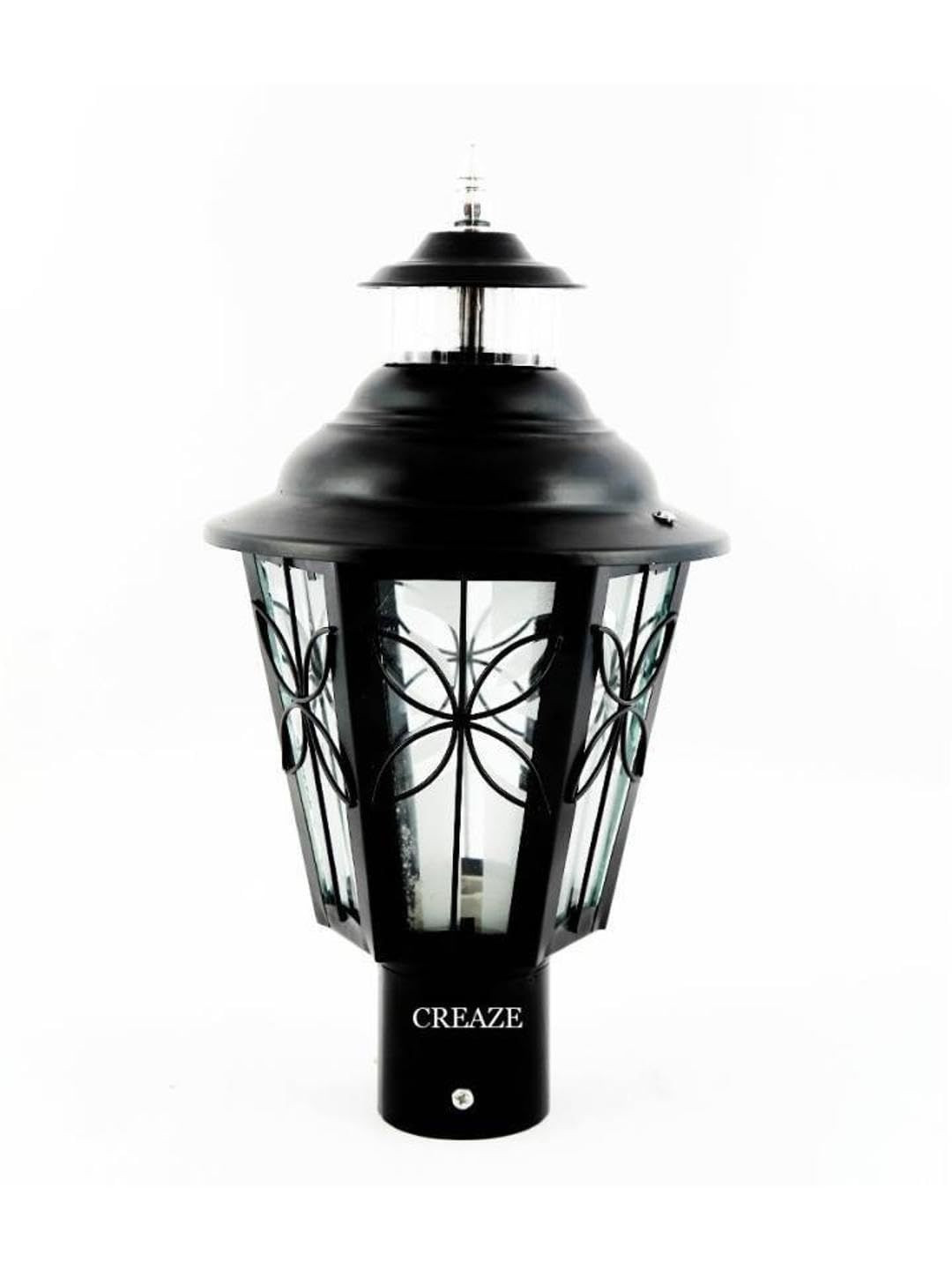 1ST TIME Black Textured Outdoor Lamps