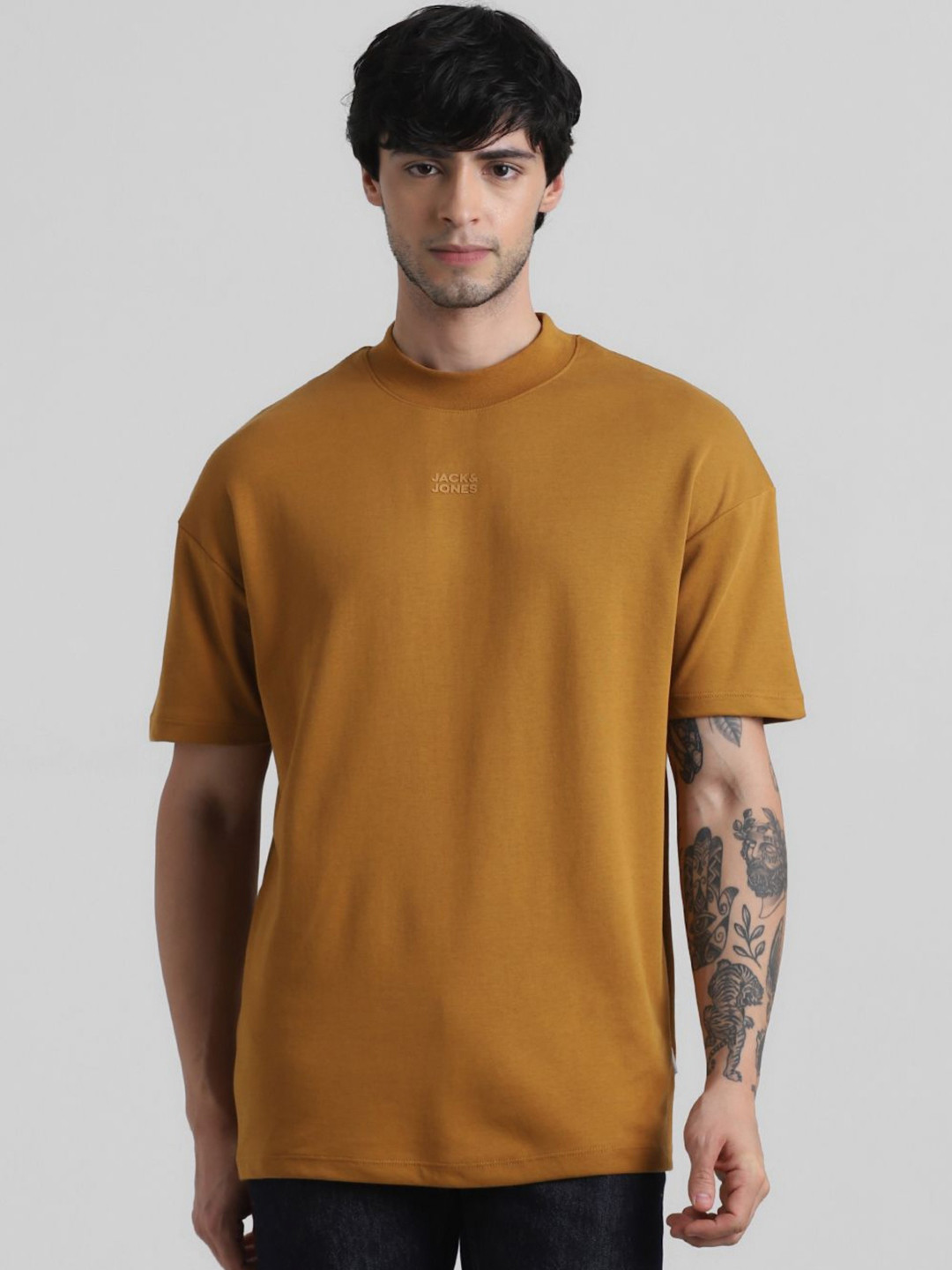 Jack & Jones Drop-Shoulder Sleeves Oversized T-shirt