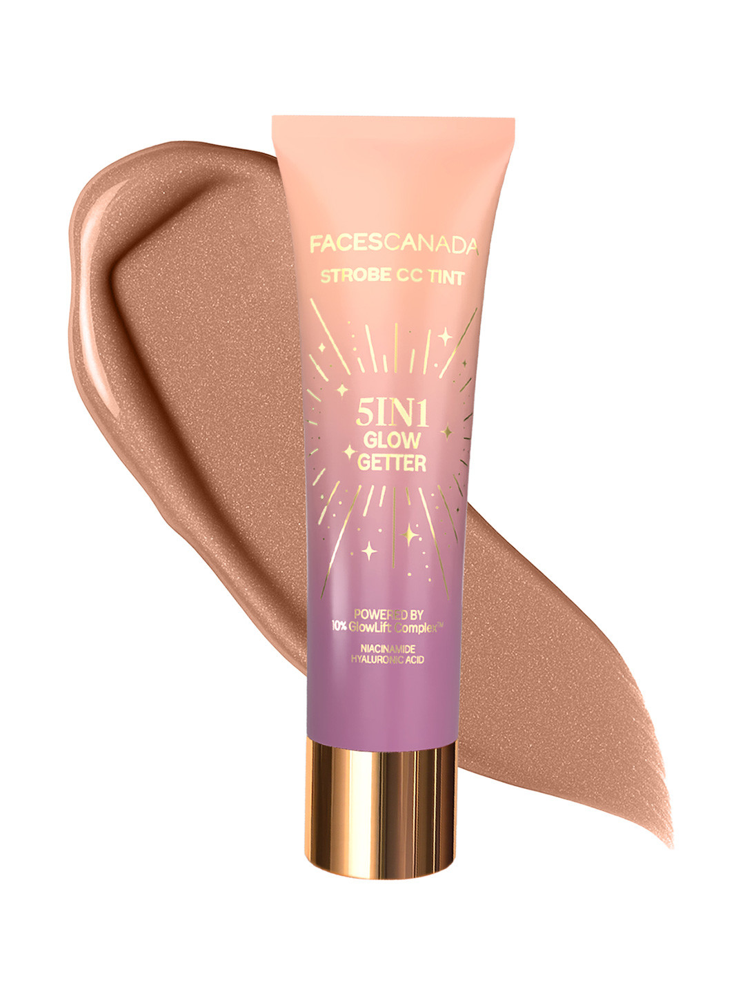 FACES CANADA 5 In 1 Glow Getter Strobe CC Tint With Niacinamide - 27 ml - Twilight Veil 03