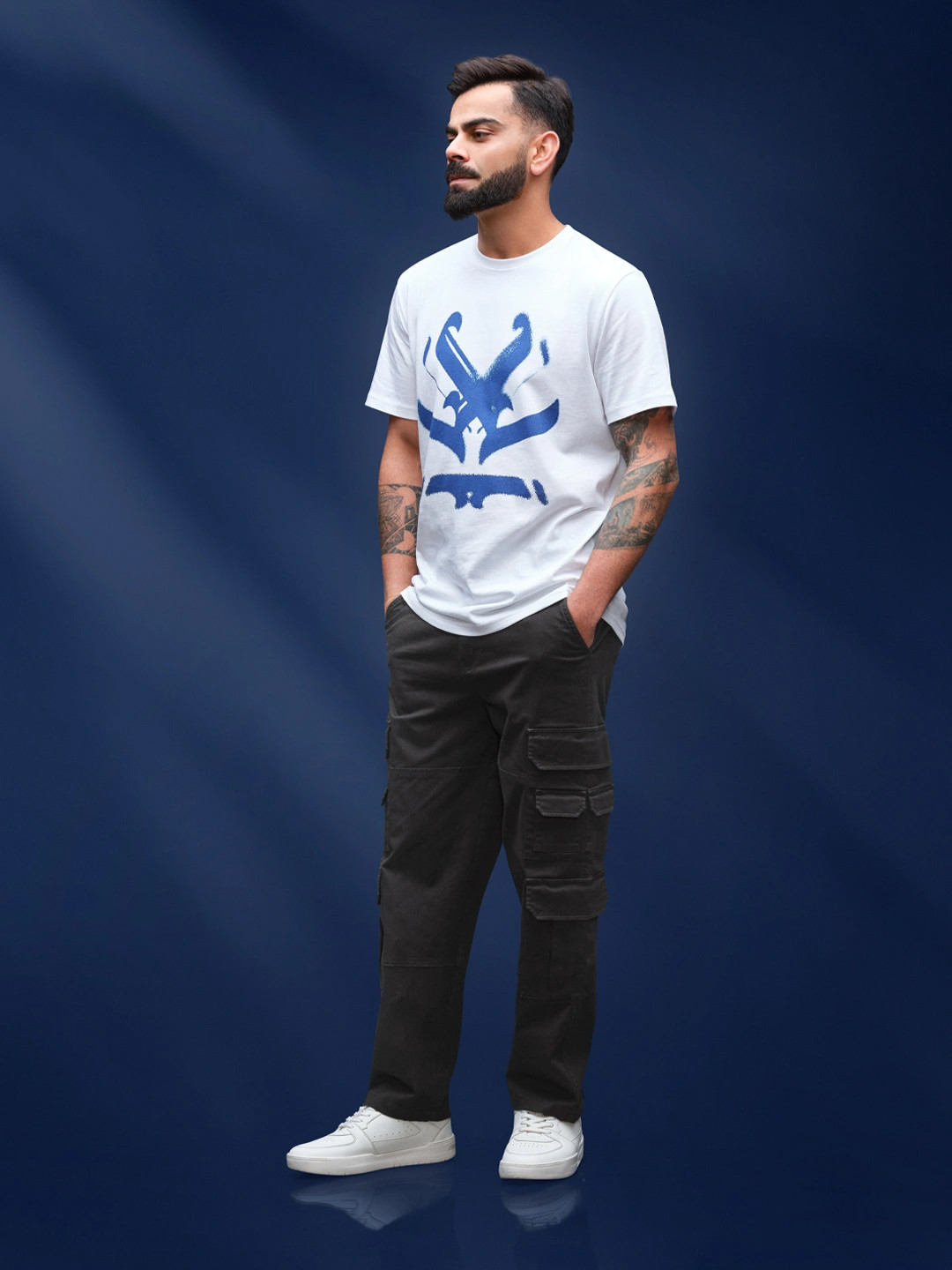 WROGN Men Oversized Cargos Trousers - Image 1