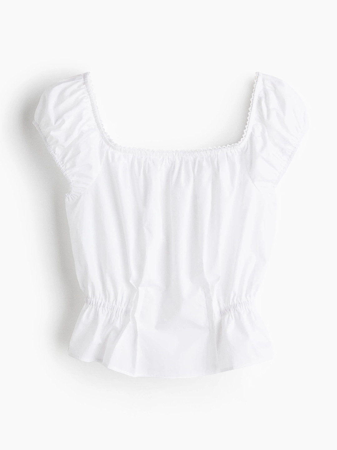 H&M Pure Cotton Short Blouse