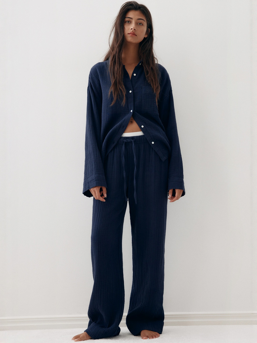 H&M Cotton Muslin Pyjamas