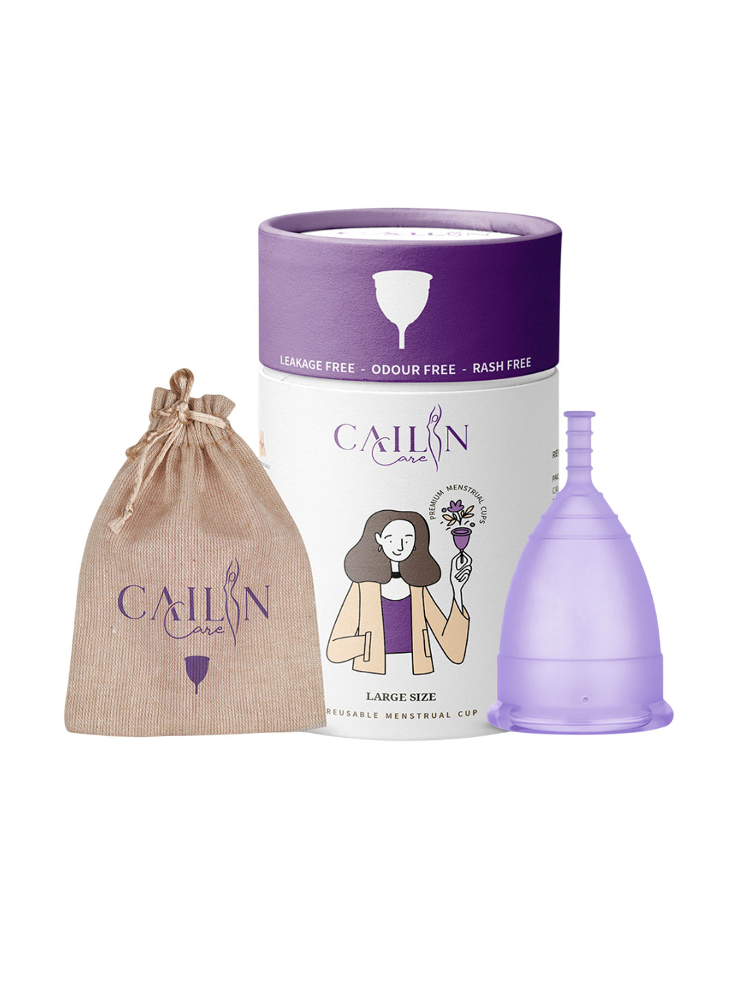 Cailin Care Reusable & Odour Free Menstrual Cup - Large