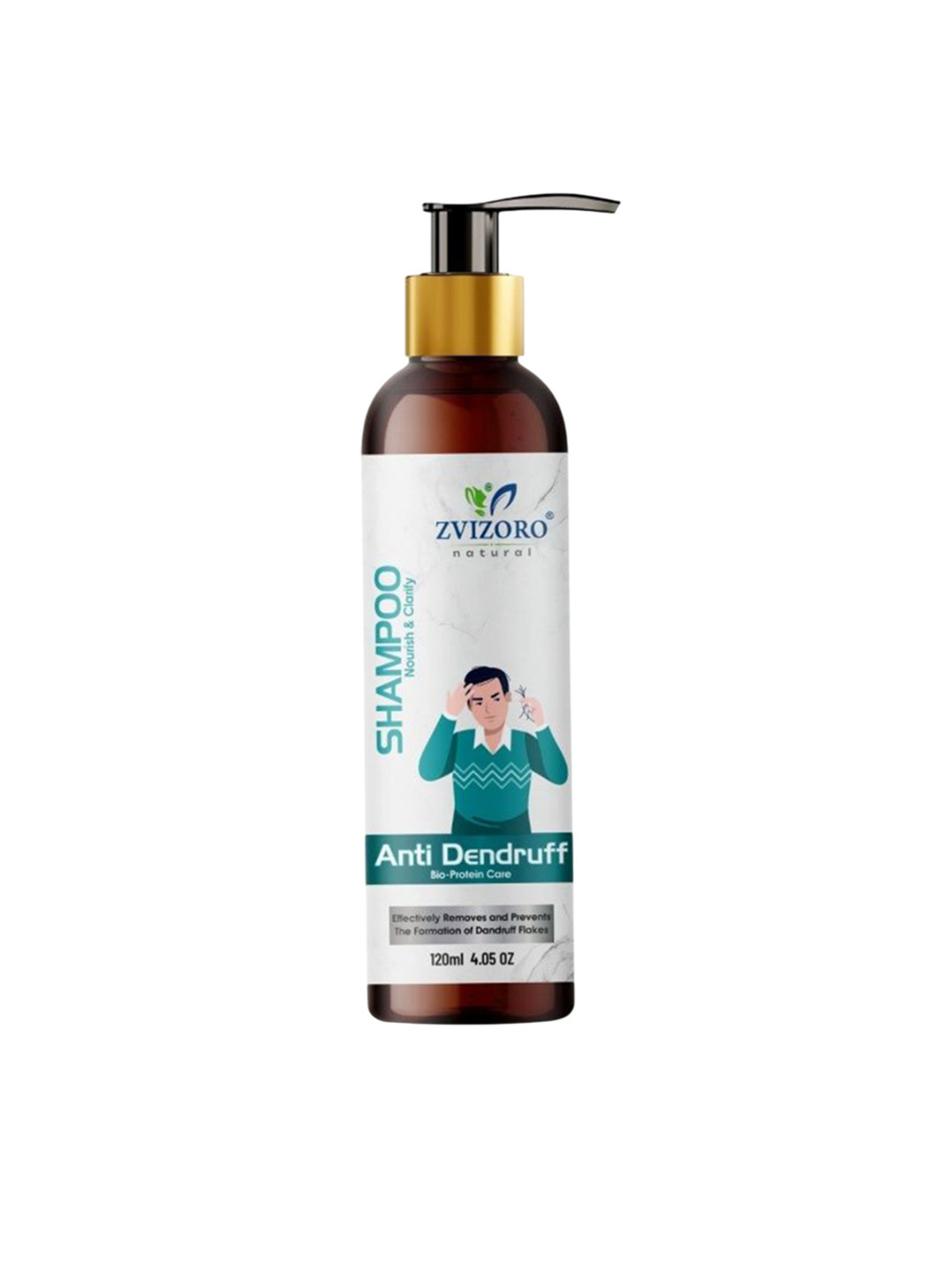 ZVIZORO Daily Anti-Dandruff Shampoo With Vitamin E - 120 ml
