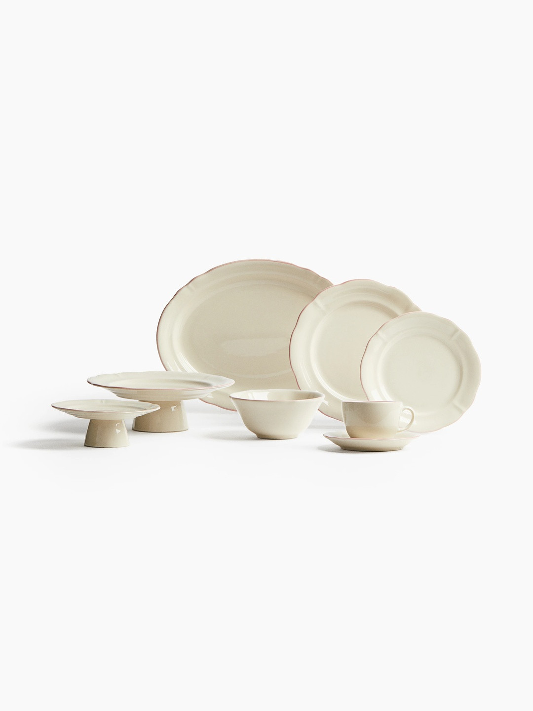H&M Stoneware Serving Plate