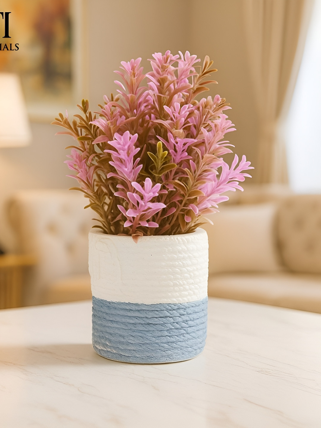 NFI essentials Lavender Lavender Artificial Plant With Pot