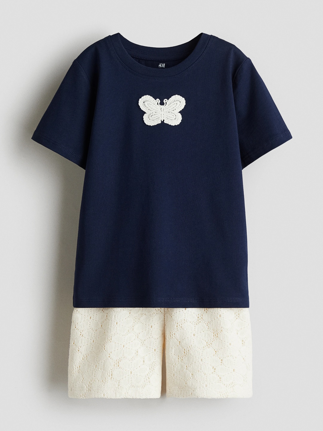 H&M 2-Piece Top and Shorts Set