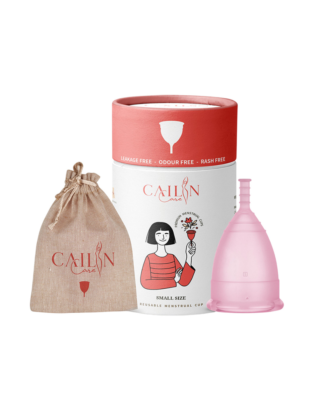 Cailin Care  Reusable & Odour Free Menstrual Cup - Small
