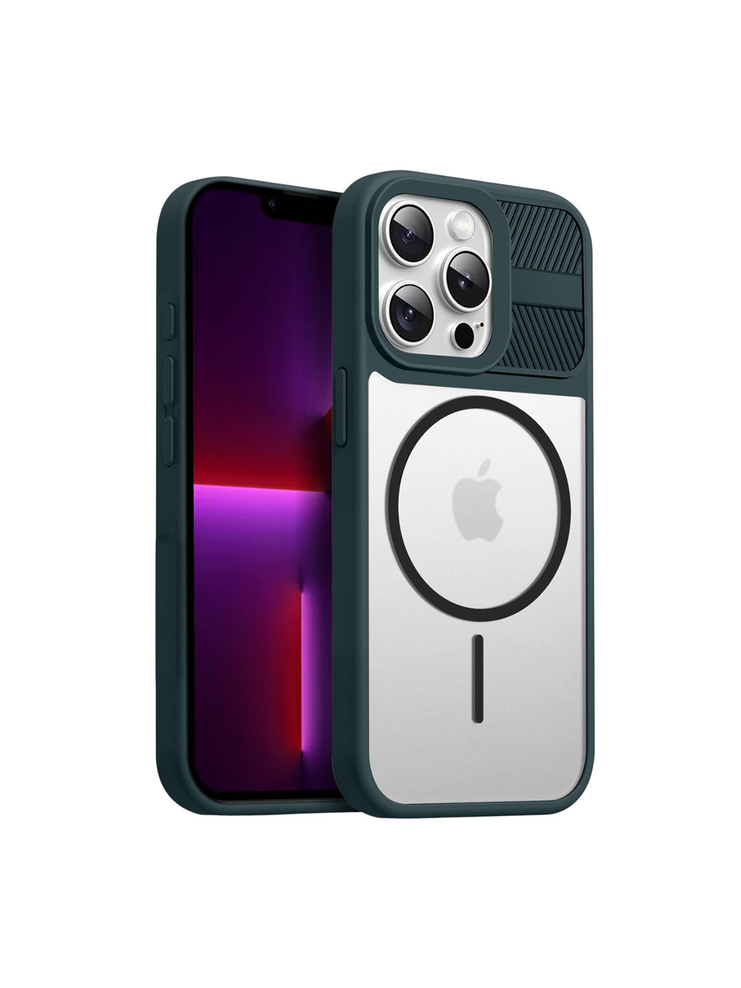 Karwan Magnetic Clear iPhone 13 Pro Back Case