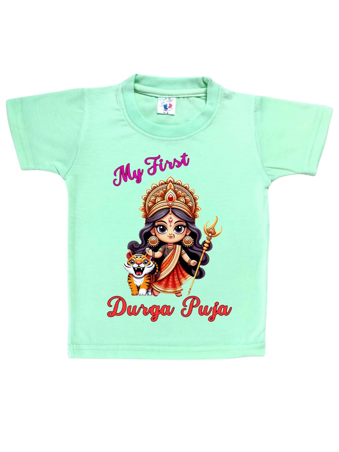 Cute Pals Kids Graphic Printed Round Neck Short Sleeves Regular Fit T-shirt