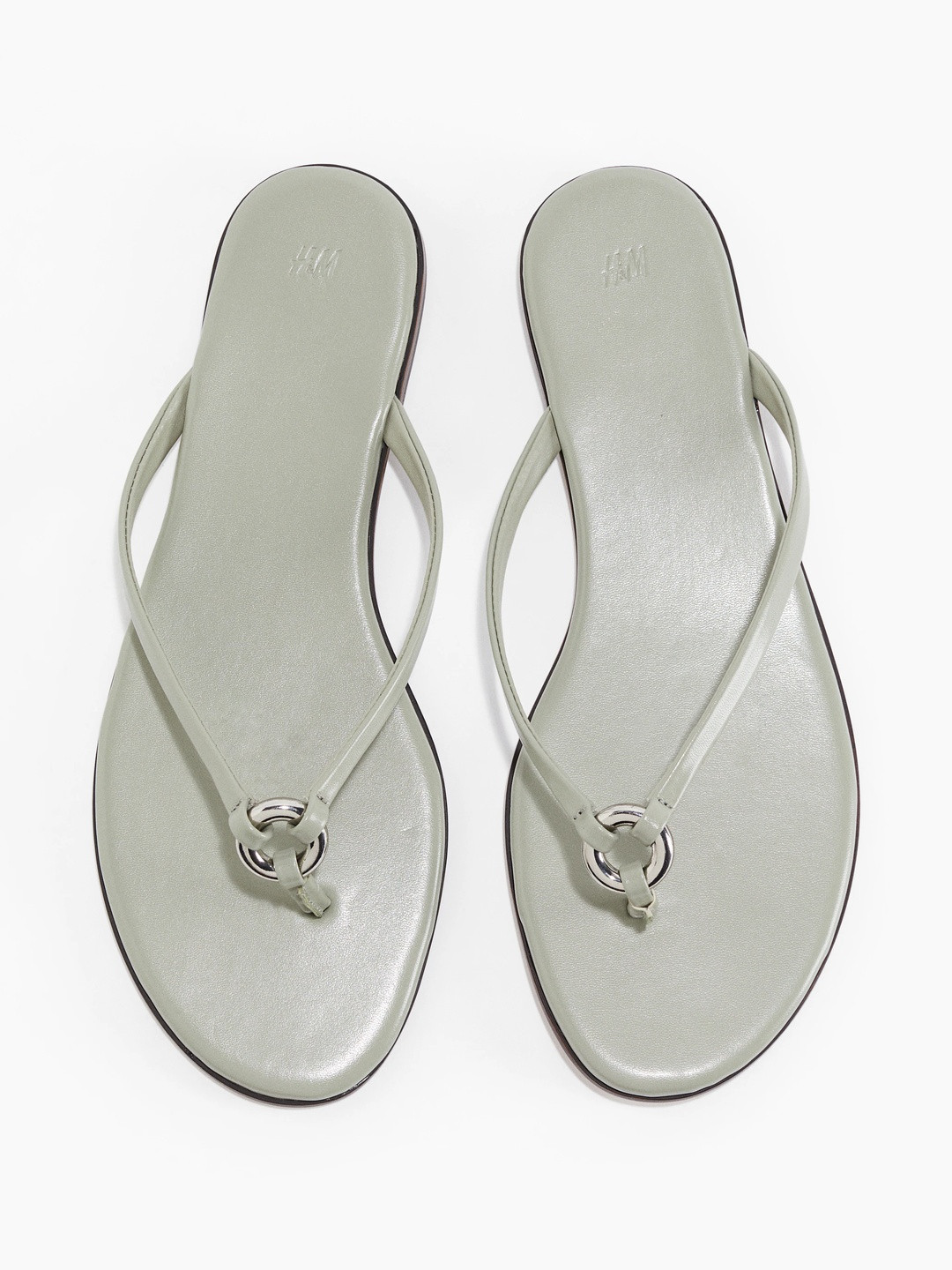 H&M Ring Detail Flip Flops