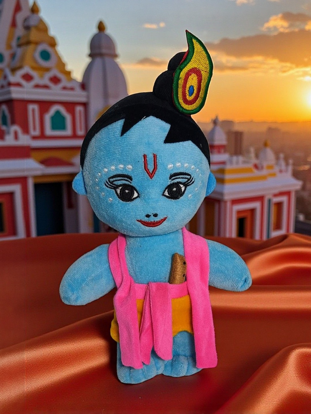 Vrinde Ladoo Gopal Stuffed Cotton Soft Toy