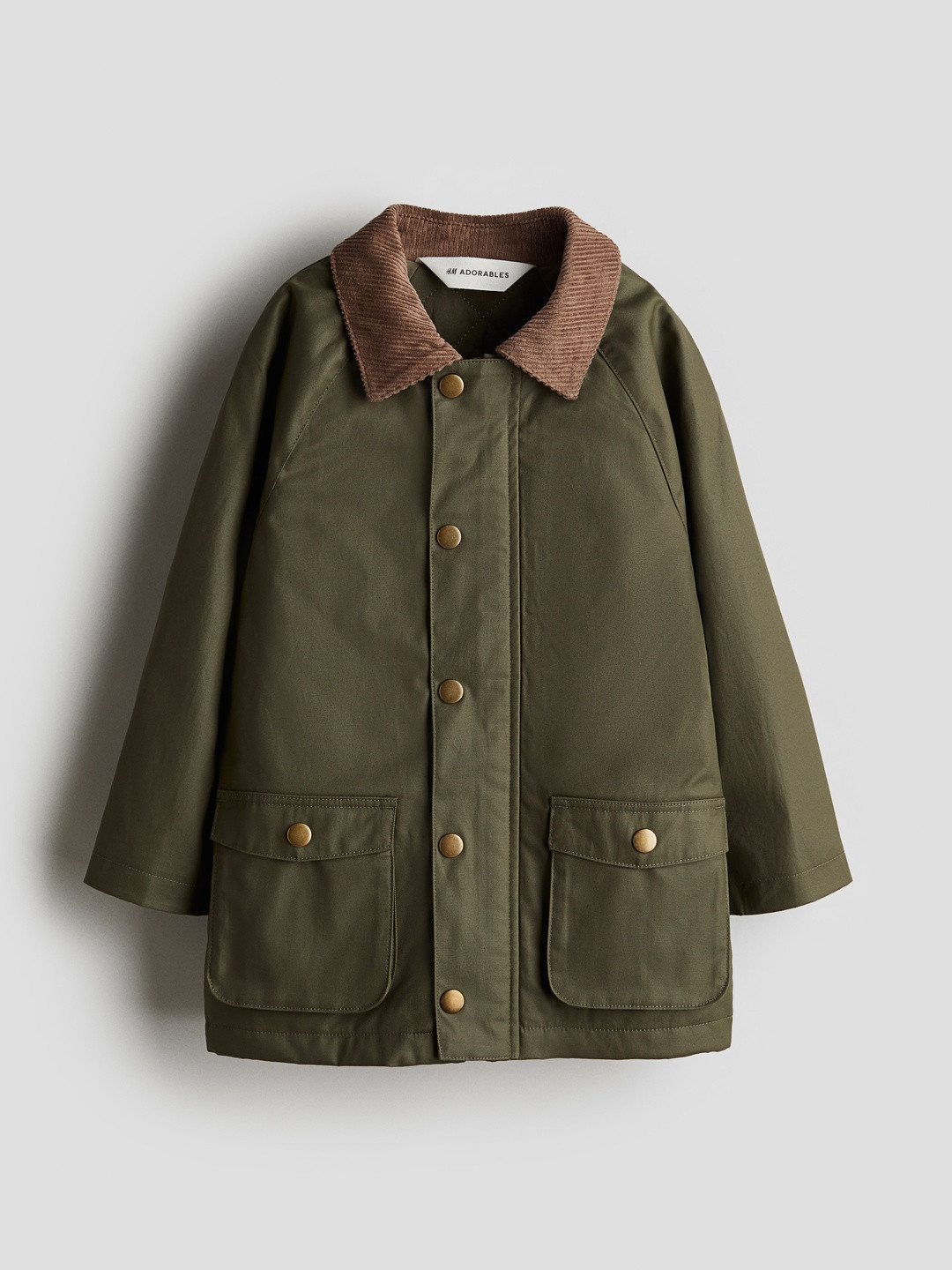 H&M Waxed Cotton Coat