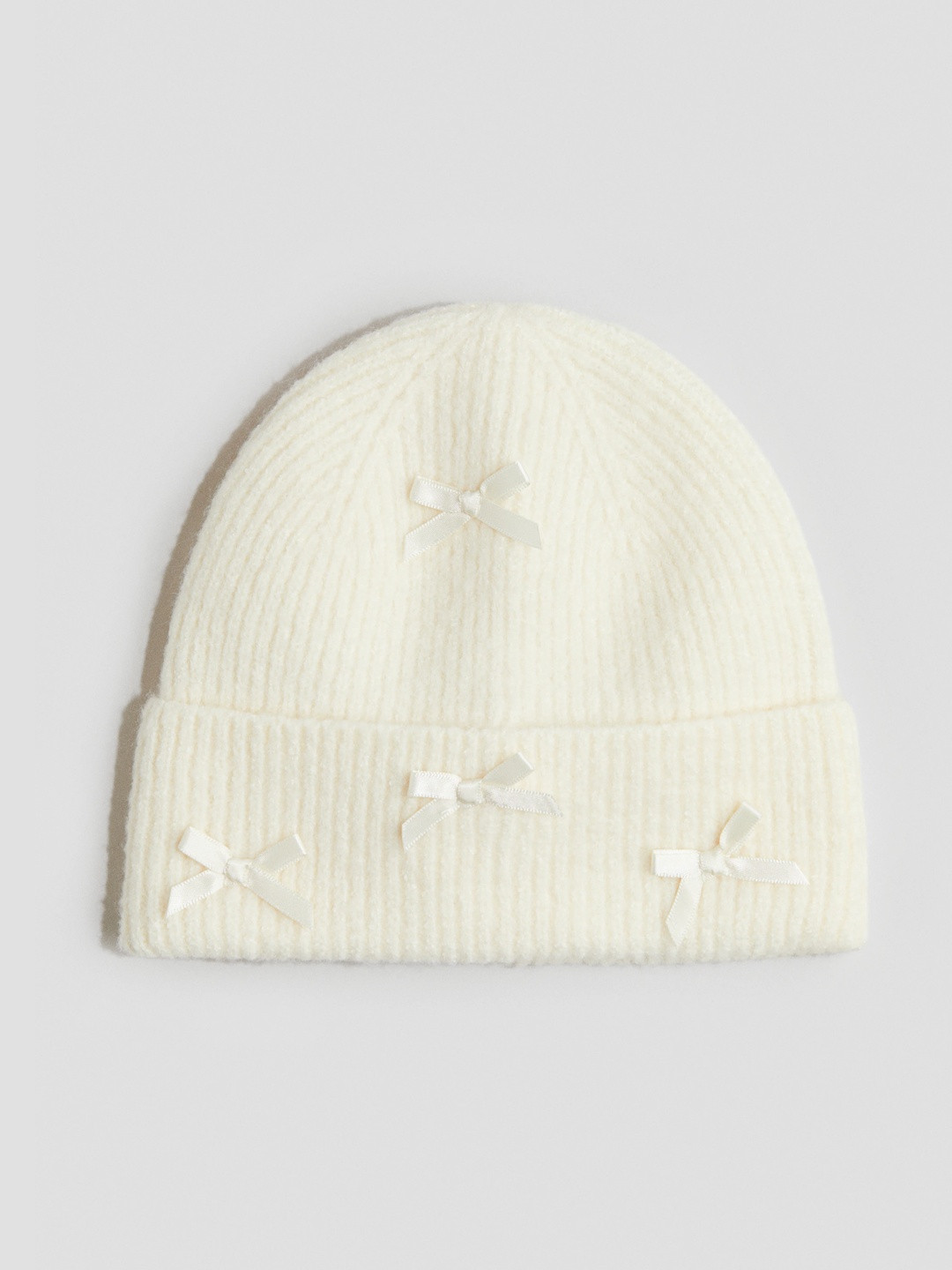 H&M Detailed Rib-Knit Beanie