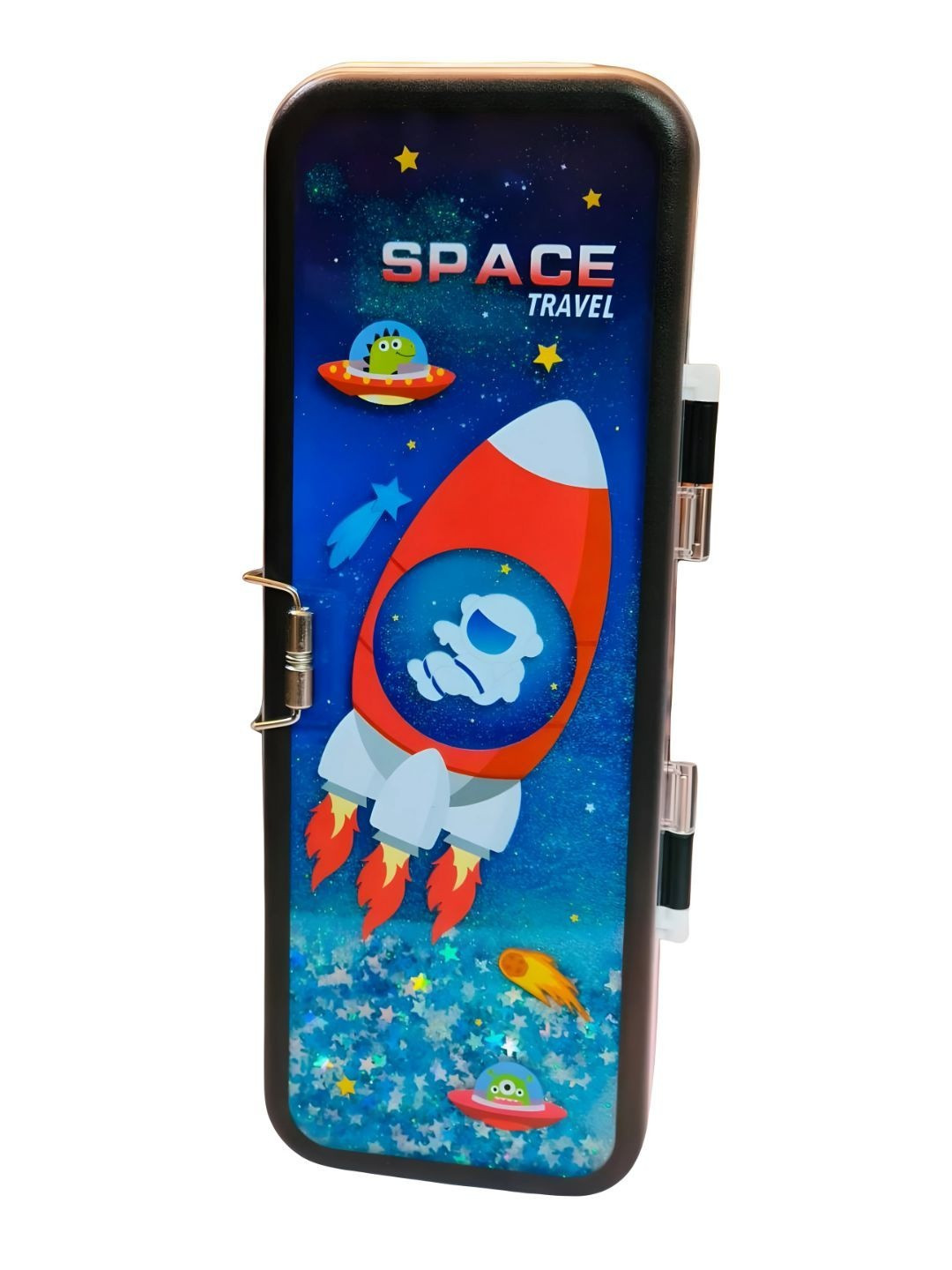 YK Glitter Space Themes Pencil Box