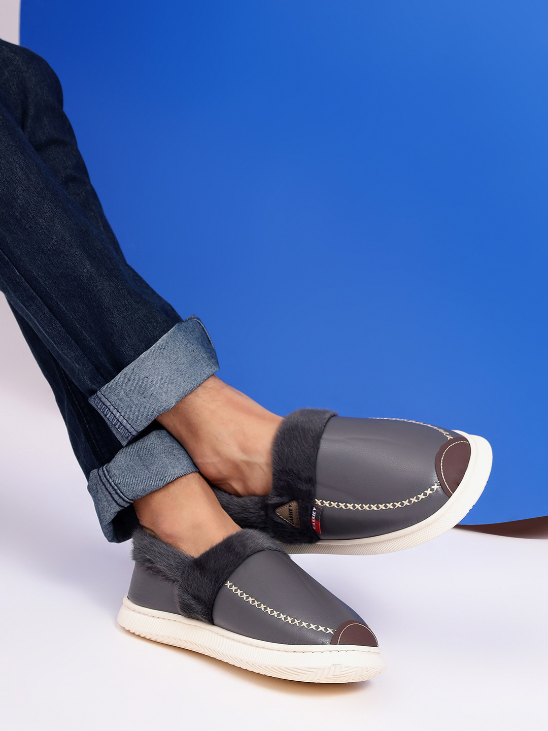 CASSIEY Men Room Winter Slip-On