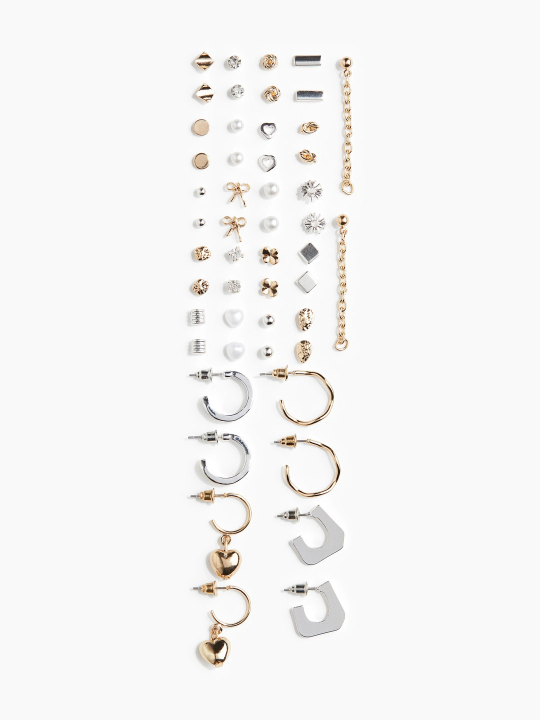 H&M 25 Pairs Earrings
