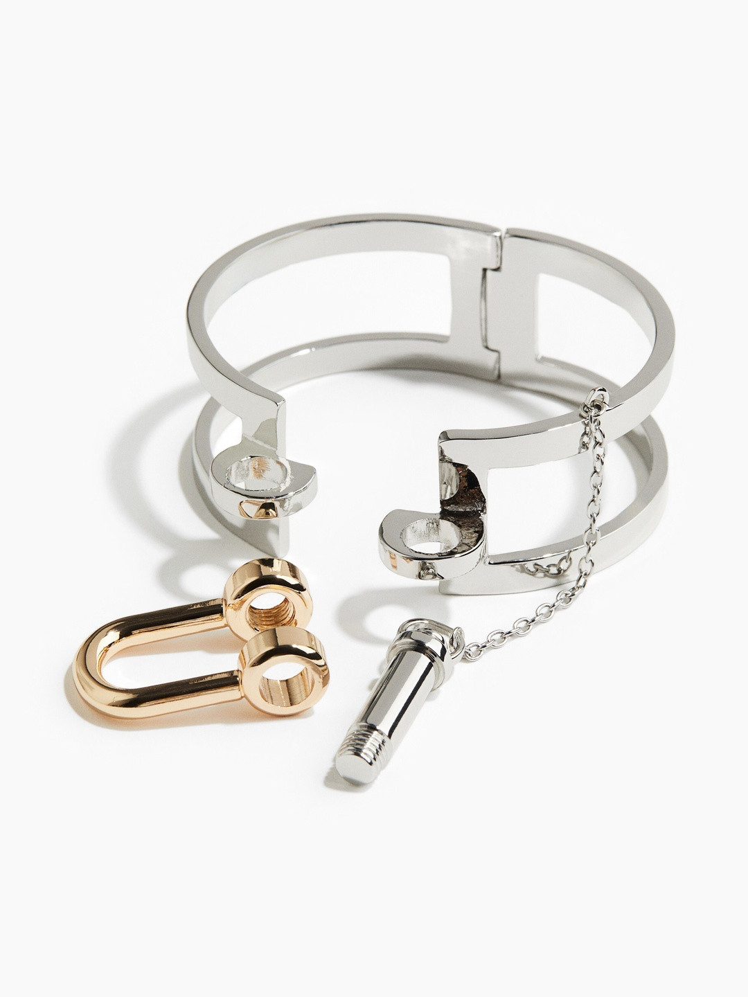 H&M Screw-Bar Cuff Bracelet