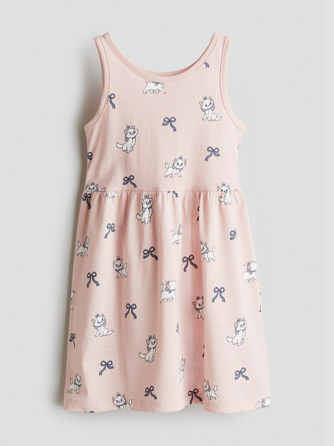 H&M Girls Pure Cotton Sleeveless Jersey Dress