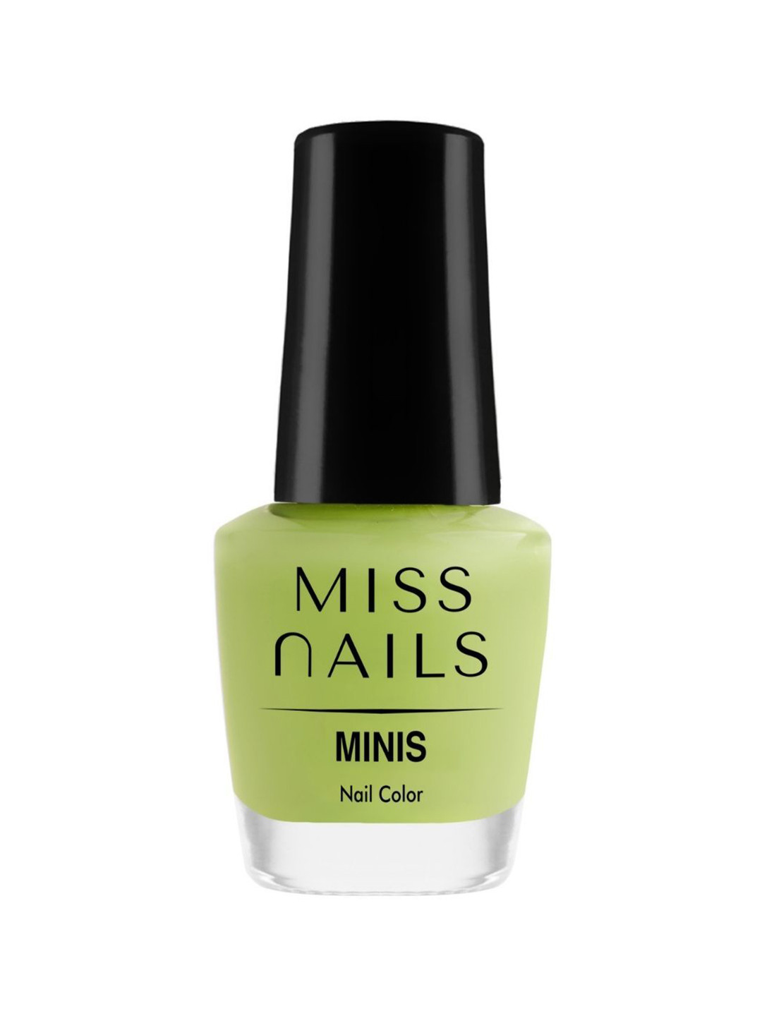 MISS NAILS Minis Long Lasting Nail Polish - 6 ml - Feel Green