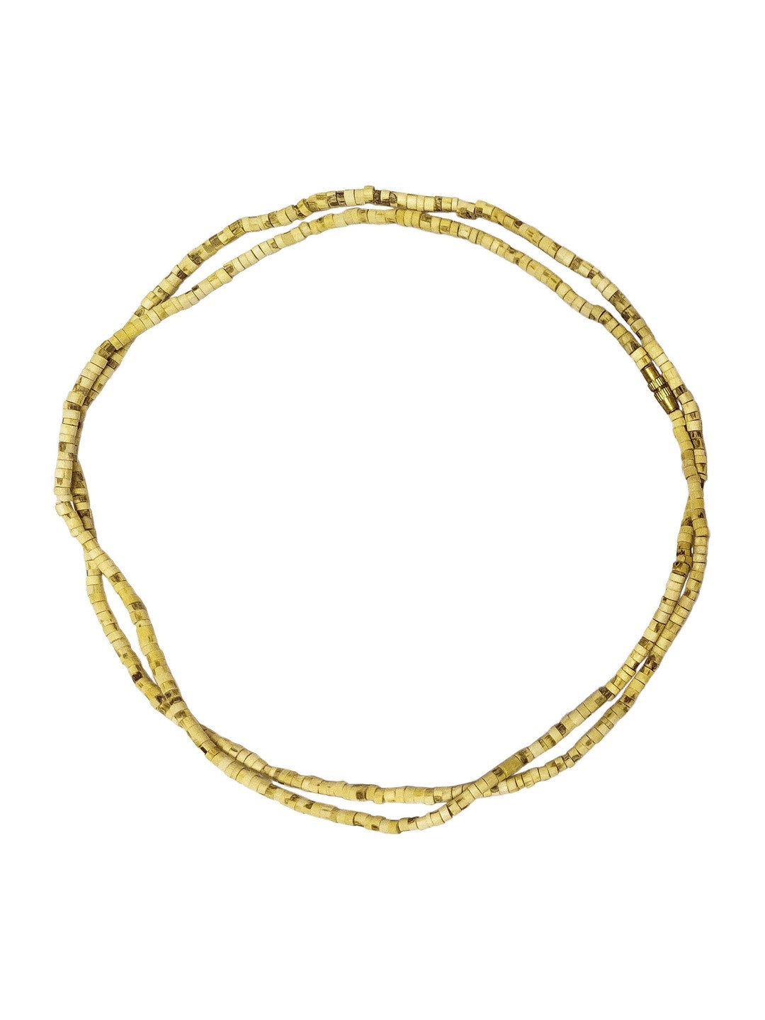 NAKSHATRA JUNCTION Cream Stainless Steel Minimal Necklace