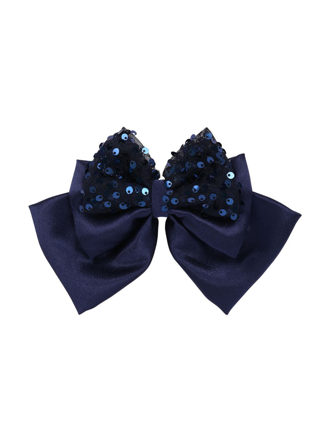 Aye Candy Girls Sequins Layered Bow on Aligator Clip