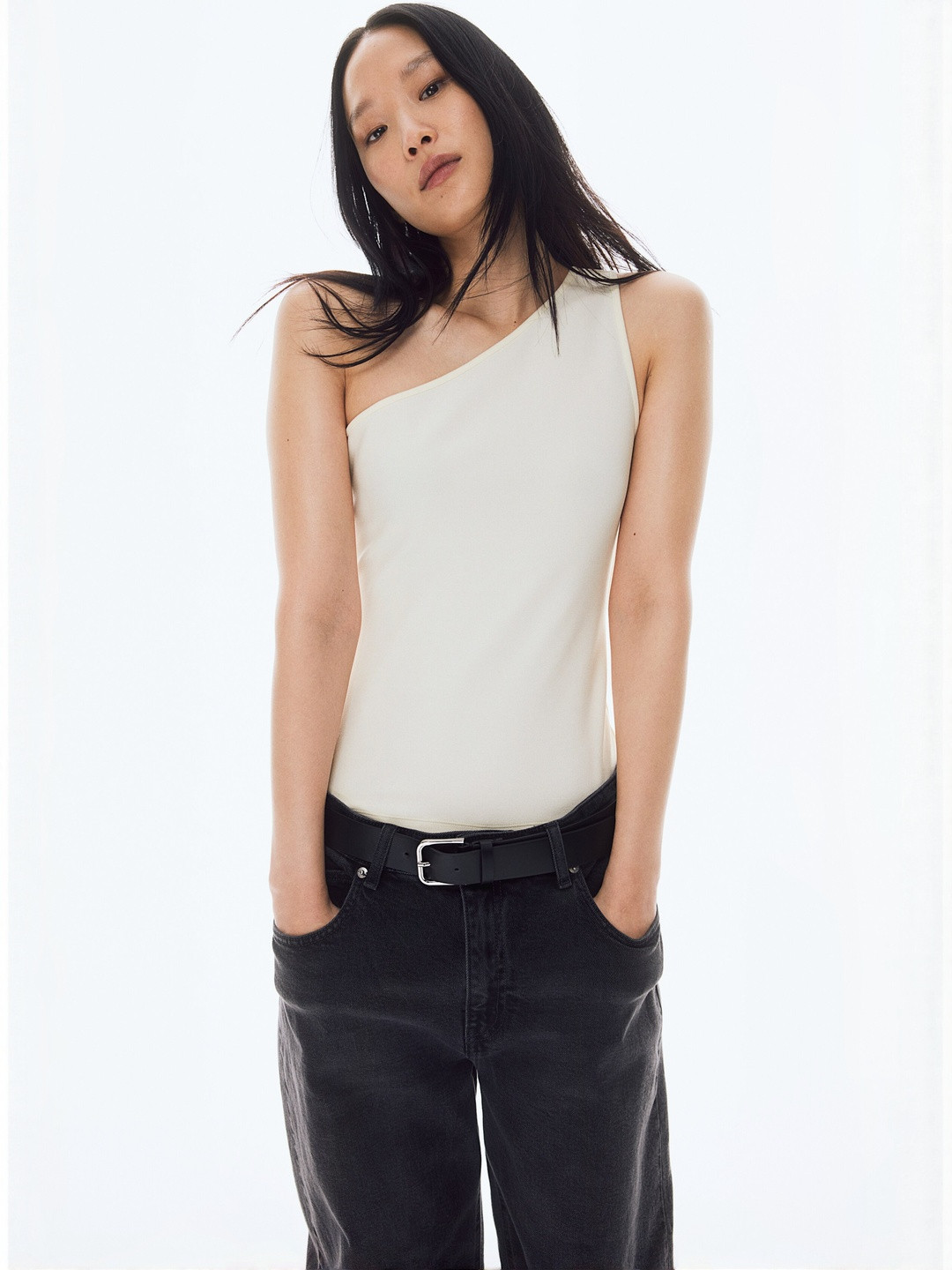 H&M One-Shoulder Vest Top