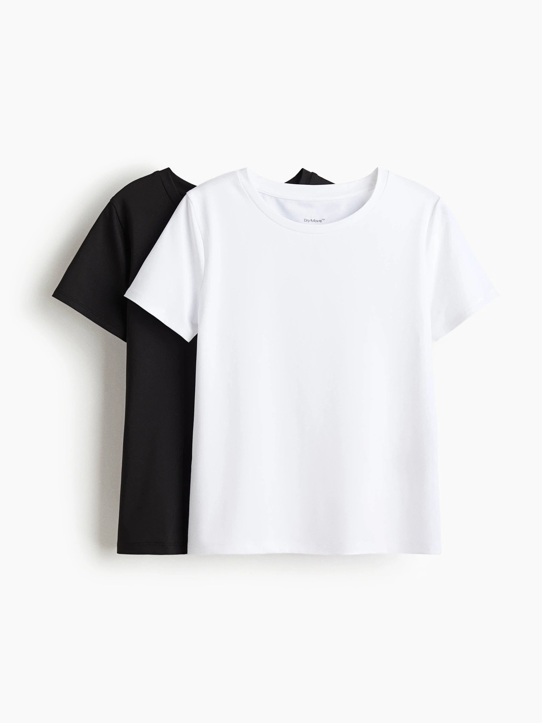 H&M 2-Pack Sports Tops With Dry Move