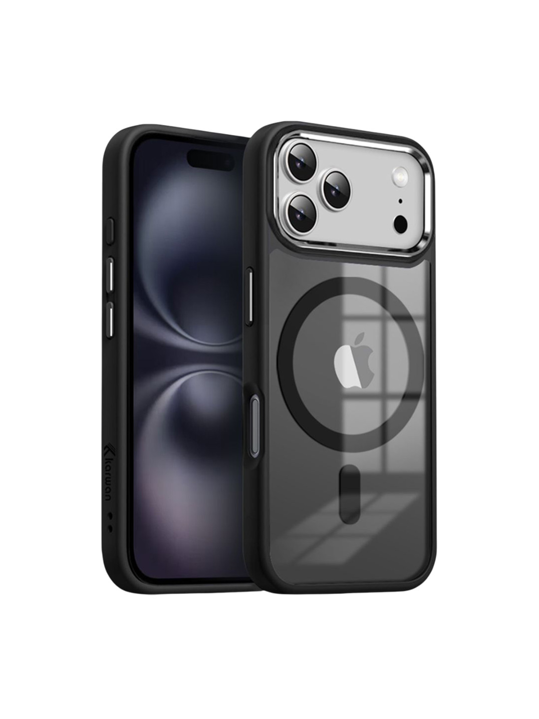 Karwan Translucent Hybrid iPhone 17 Pro Back Case