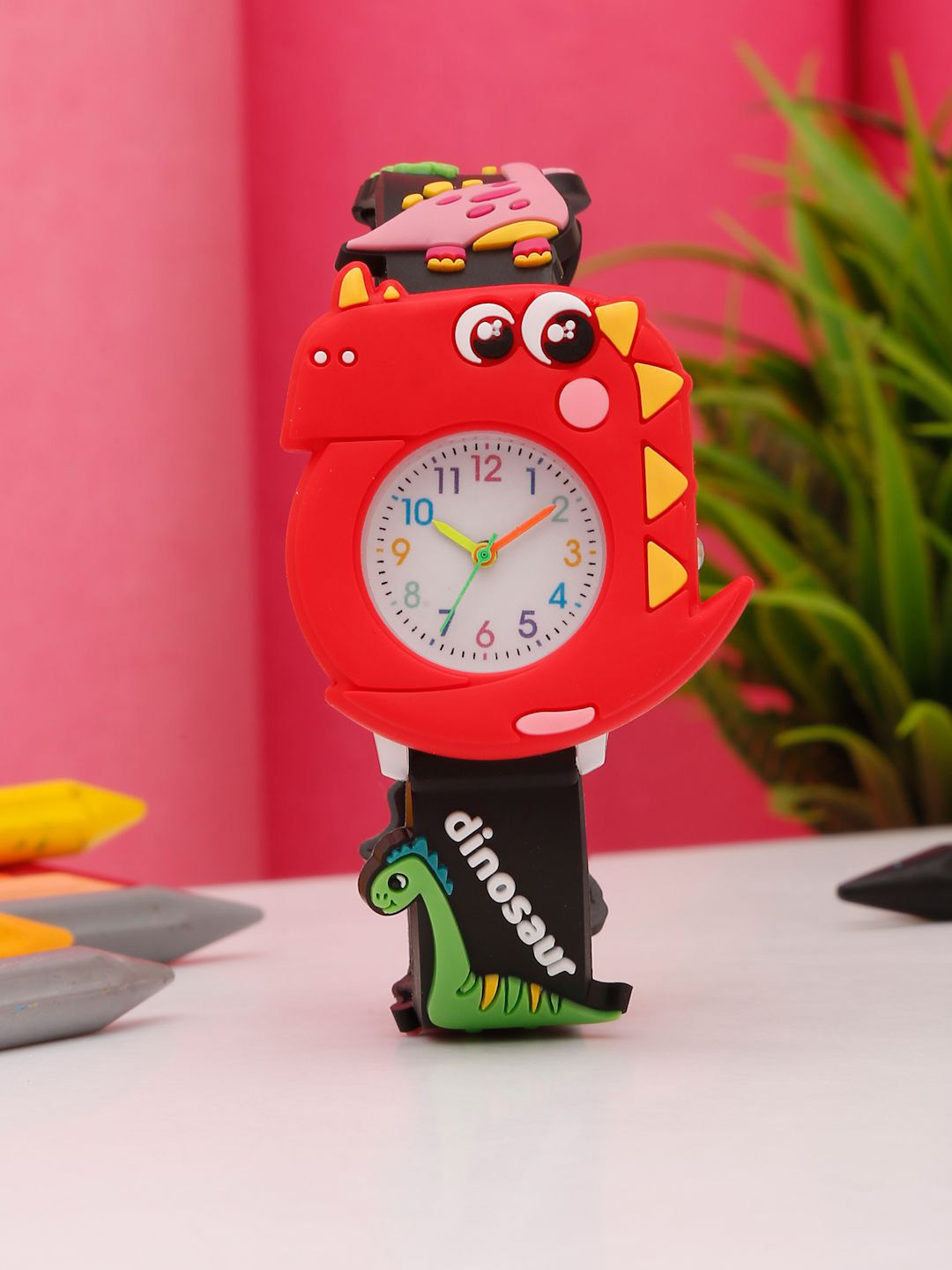 Stoln Girls Dansaur Designed Wrist Watch 18713-6