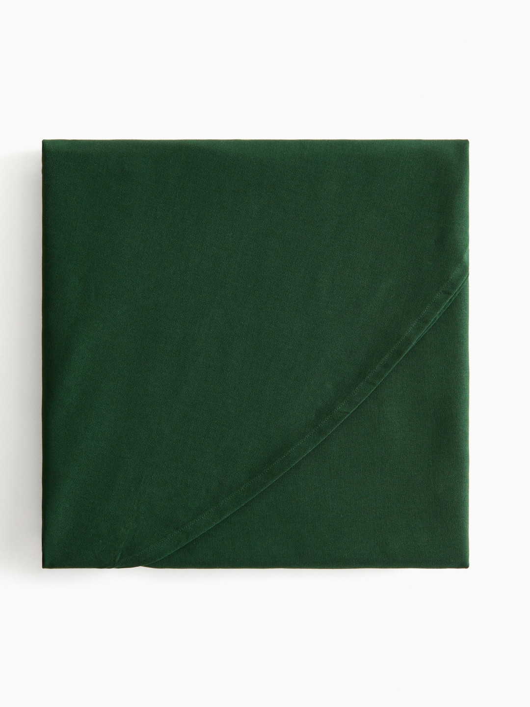 H&M Green Round Cotton Tablecloth