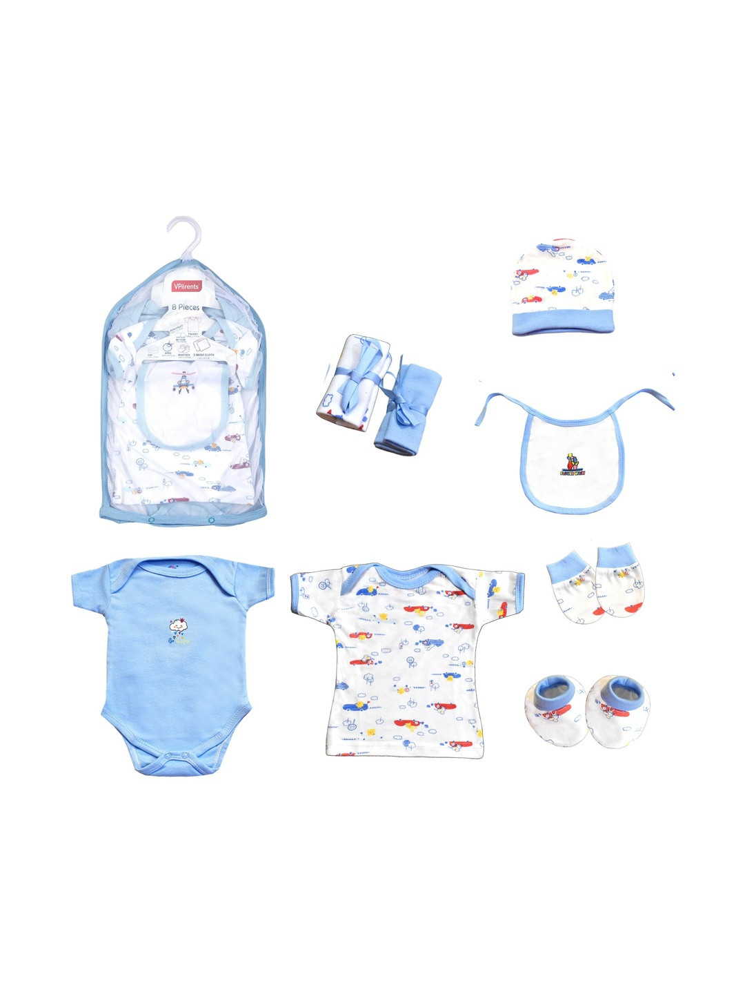 Vparents Pack of 8 Honey Punch Baby Care Gift Set