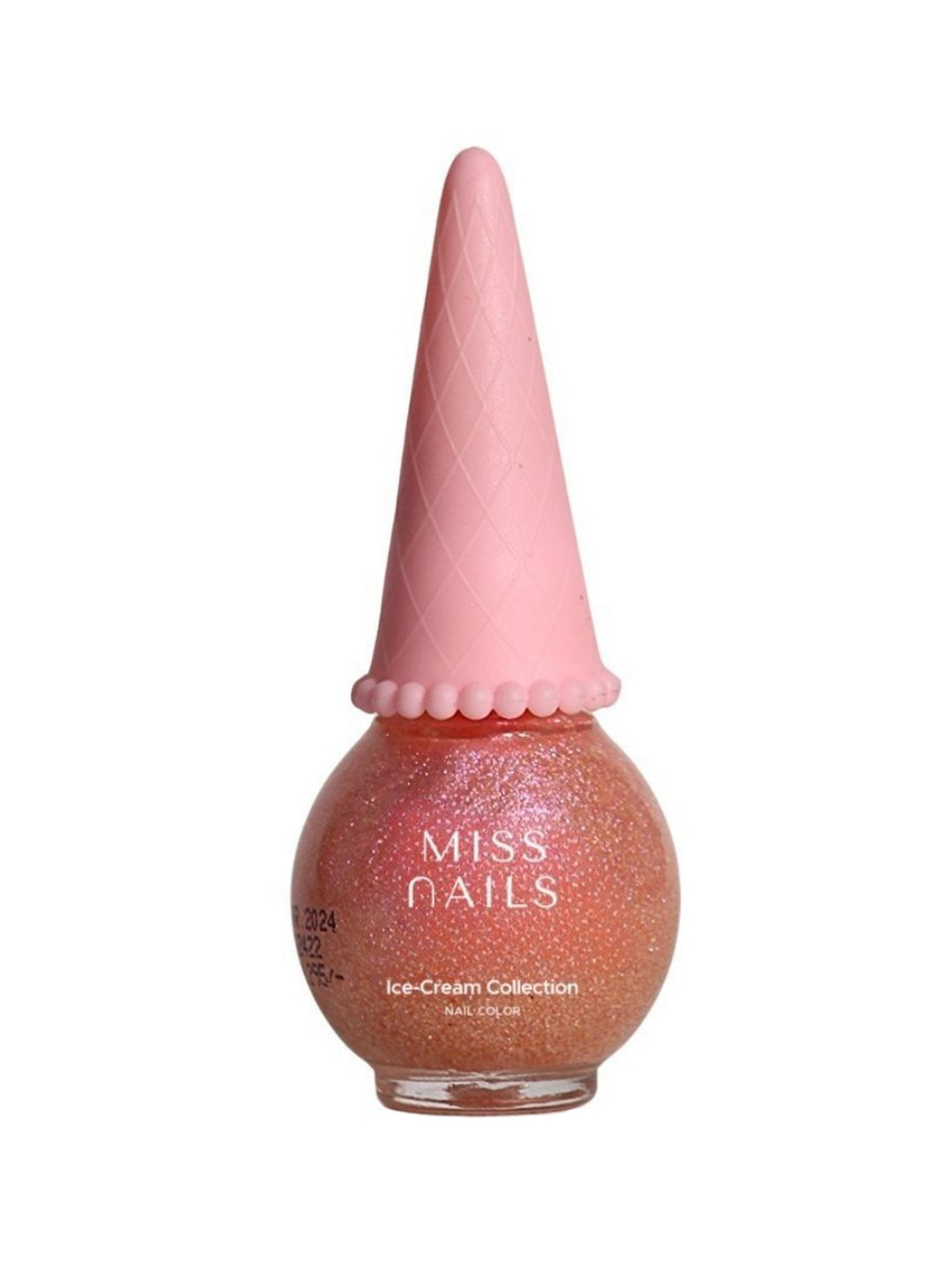 MISS NAILS Ice Cream Long Lasting Nail Polish - 10 ml - Cone Artist
