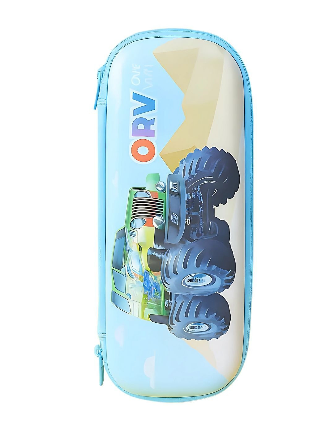 YK Kids 3D Off Road Vehicle Themed Pencil Case