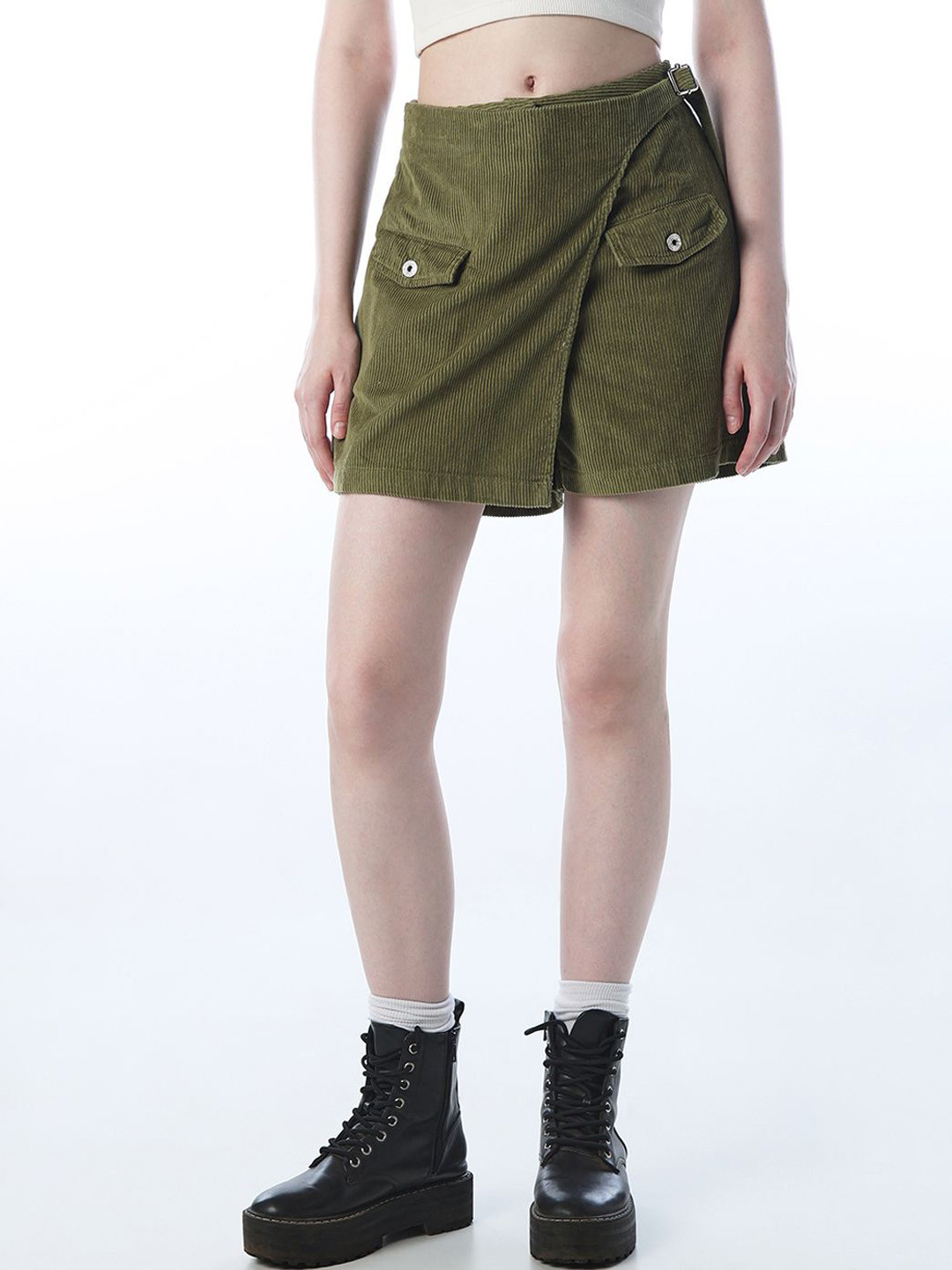 ONLY Women Cotton Mini Skort