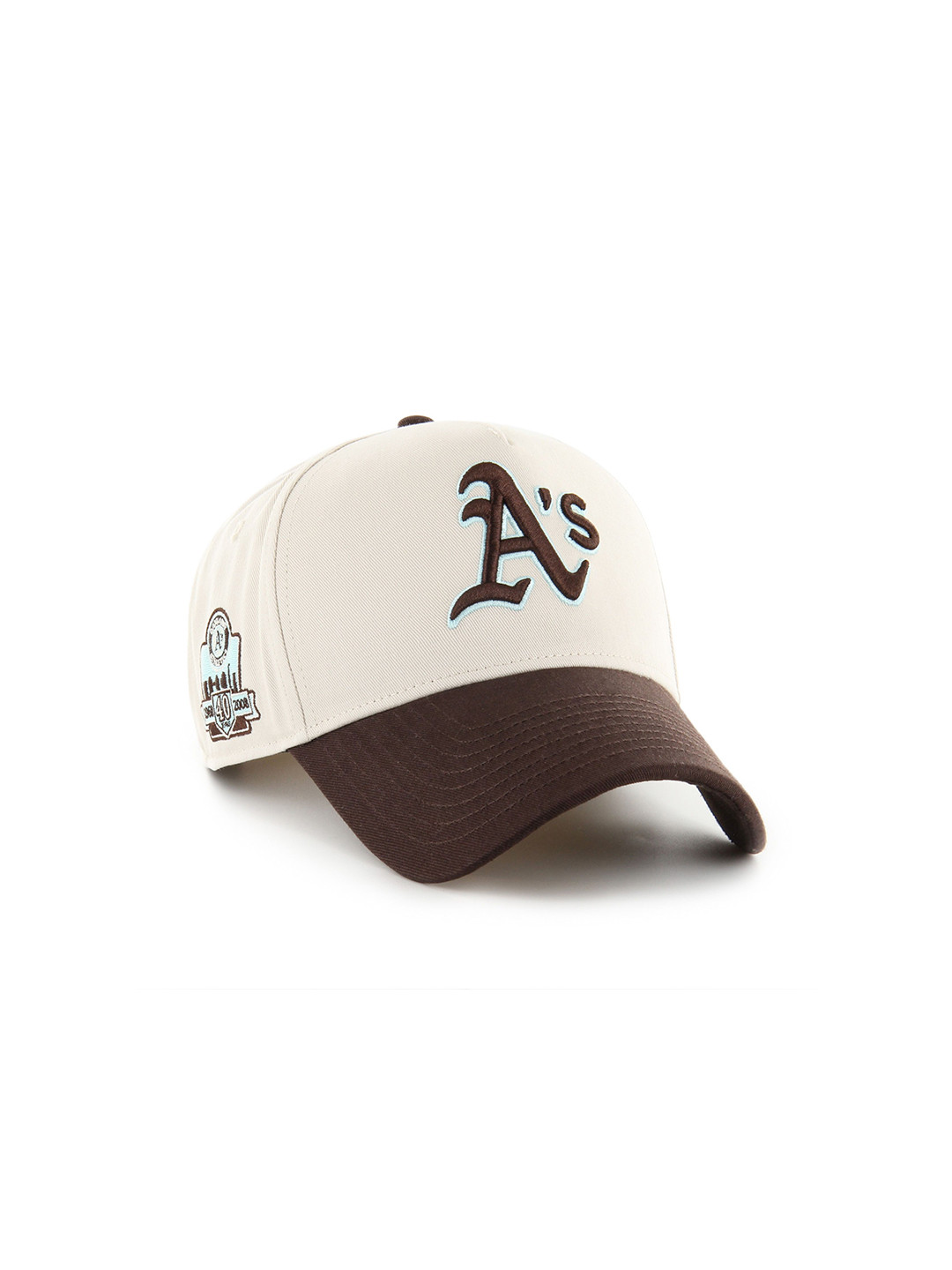 '47 Men Oakland Athletics Sure Shot Embroidered Cotton Baseball Cap