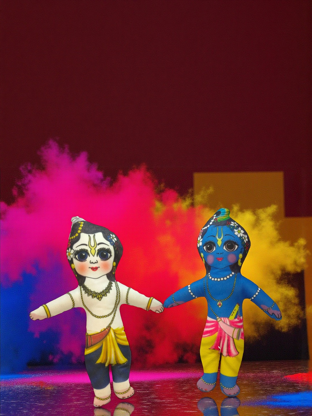 Vrinde Set of 2 Cotton Soft Toys
