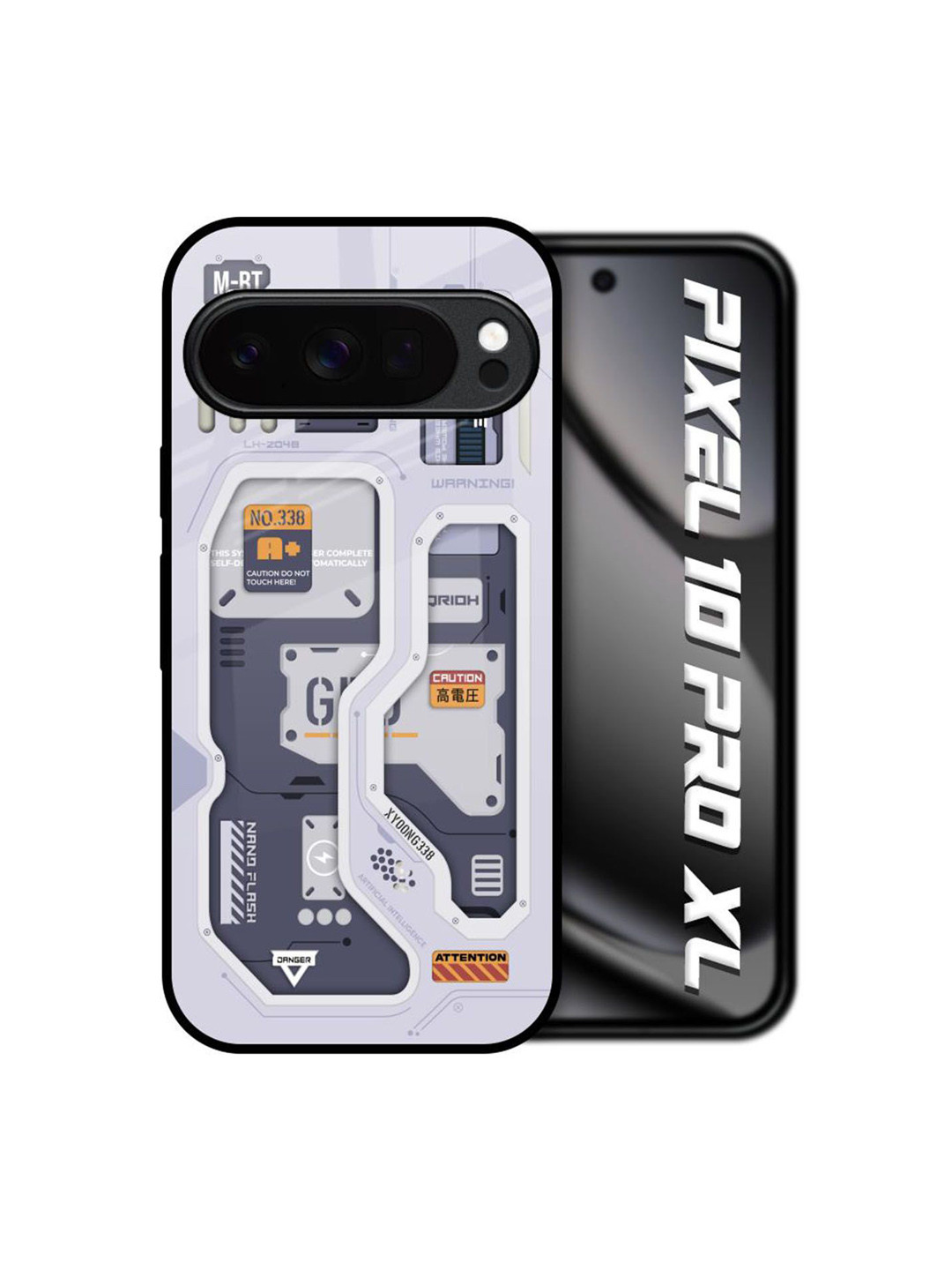 QRIOH Typography Printed Google Pixel 10 Pro XL 5G Back Case