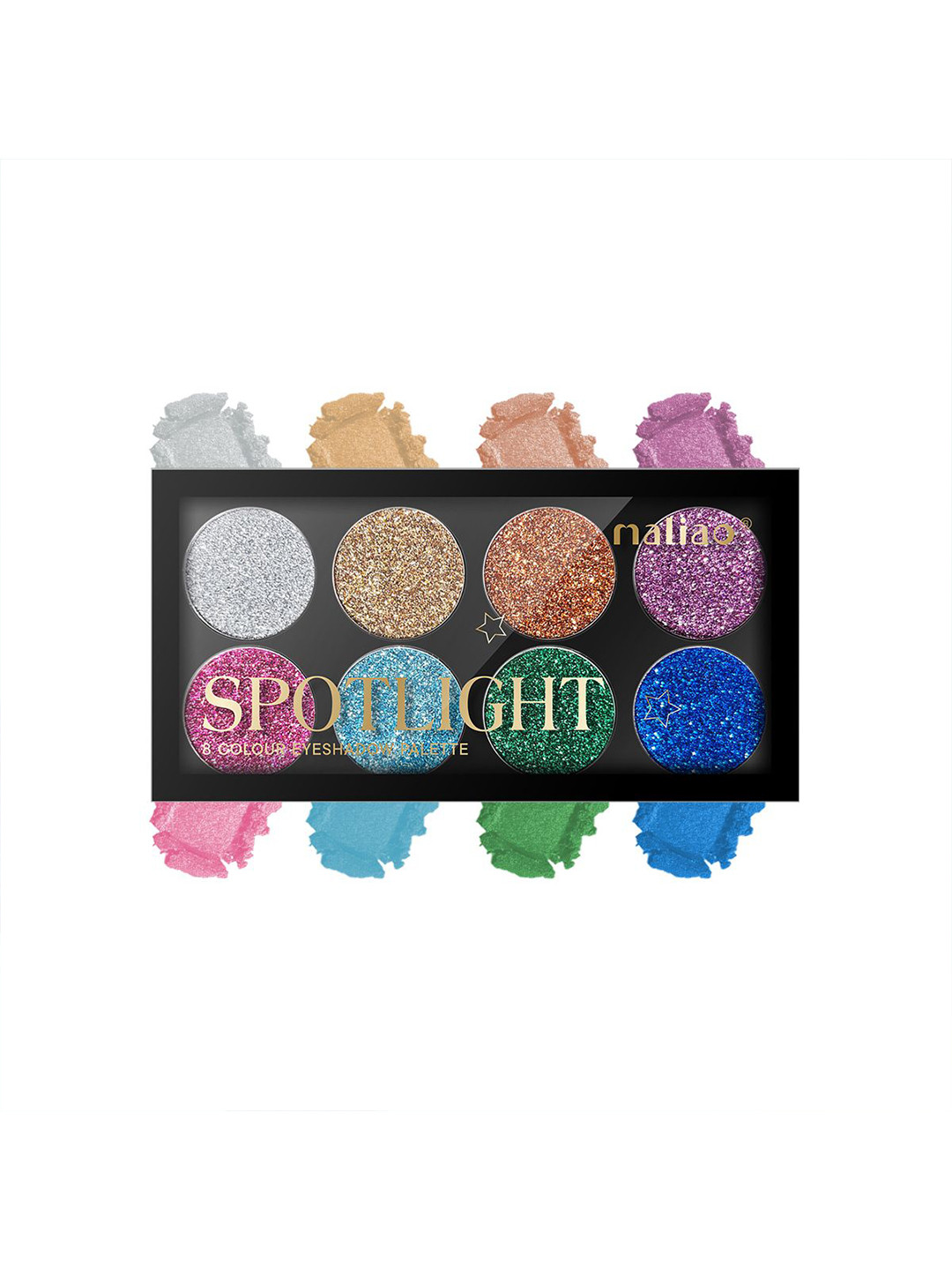 Maliao Spotlight 8 Colour Eyeshadow Palette - 24 g - Shade 03