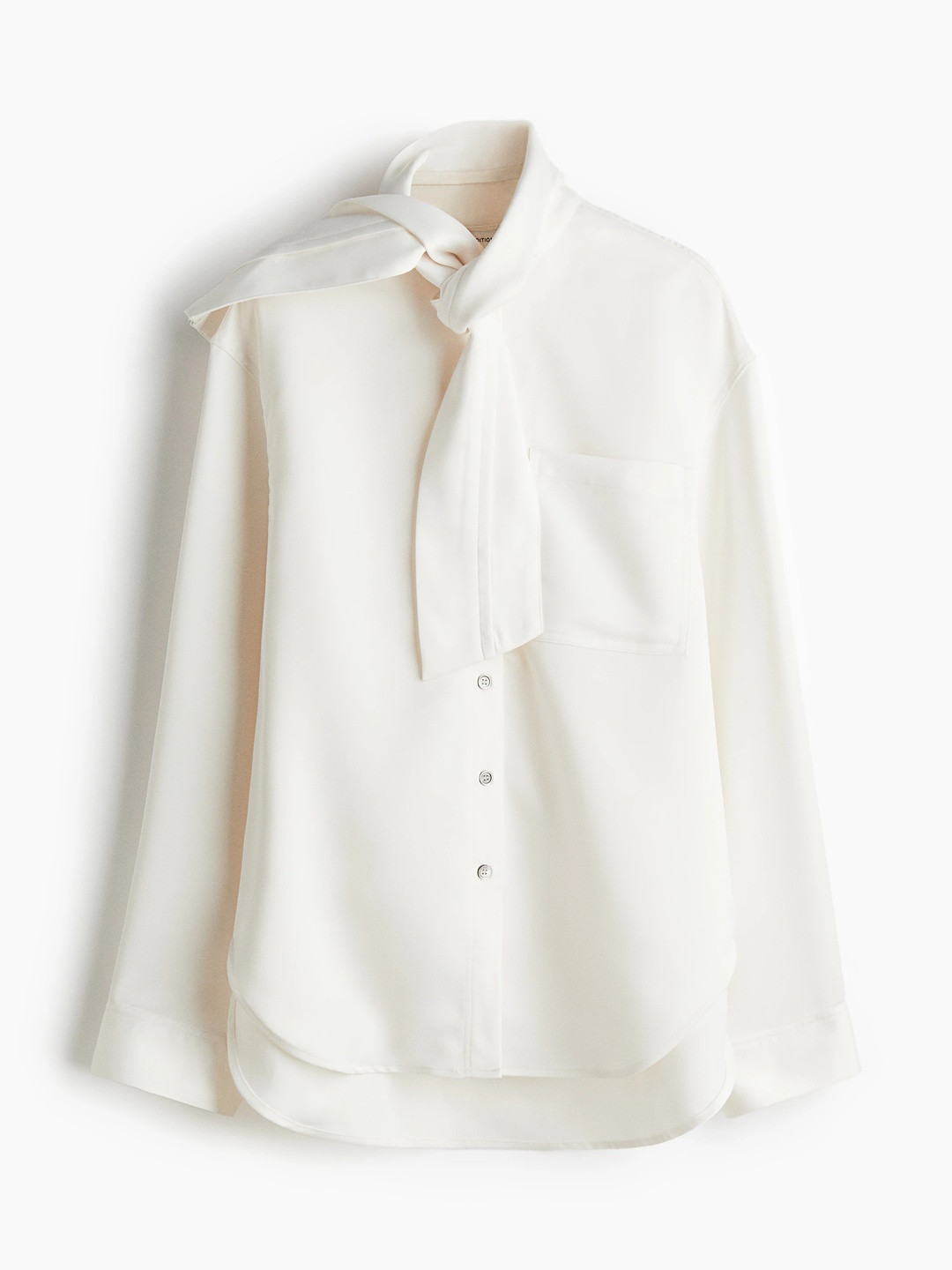 H&M Women Bow-Collar Blouse