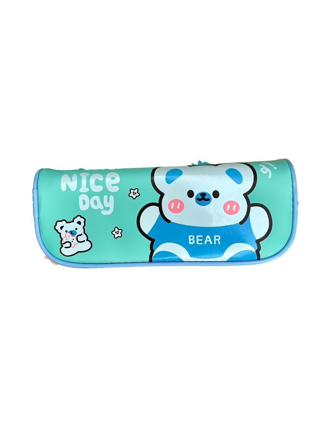 YK  Rexin Pencil Case  Waterproof & Spacious Stationery