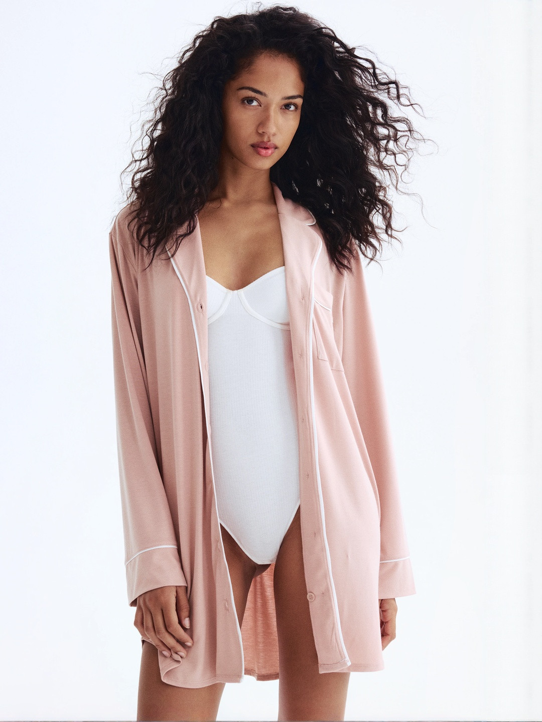 H&M Viscose-Blend Nightshirt